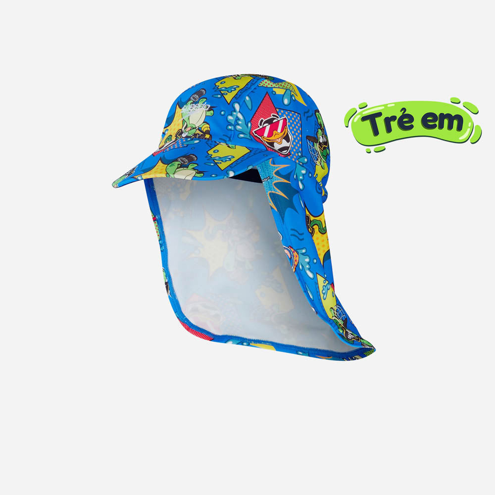 Nón Bé Trai Speedo Lts Sun P Hat Im Blue/Yellow - Supersports Vietnam