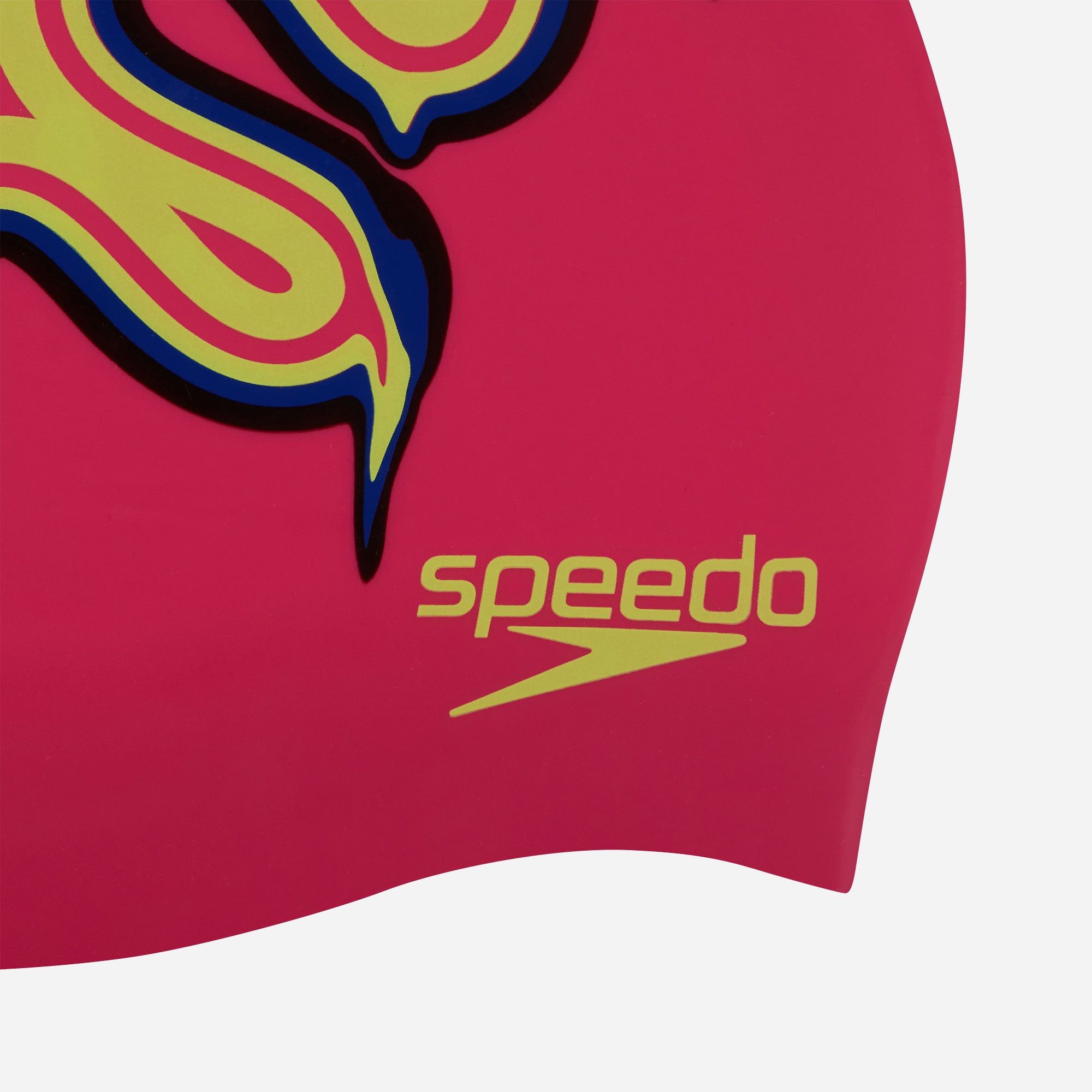 Mũ Bơi Trẻ Em Speedo Slogan Printed - Hồng - Supersports Vietnam