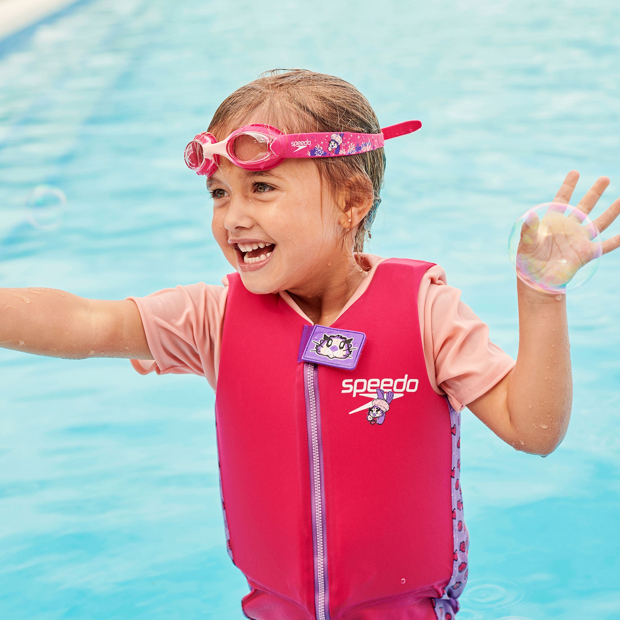 Kính Bơi Trẻ Em Speedo Illusion - Hồng - Supersports Vietnam