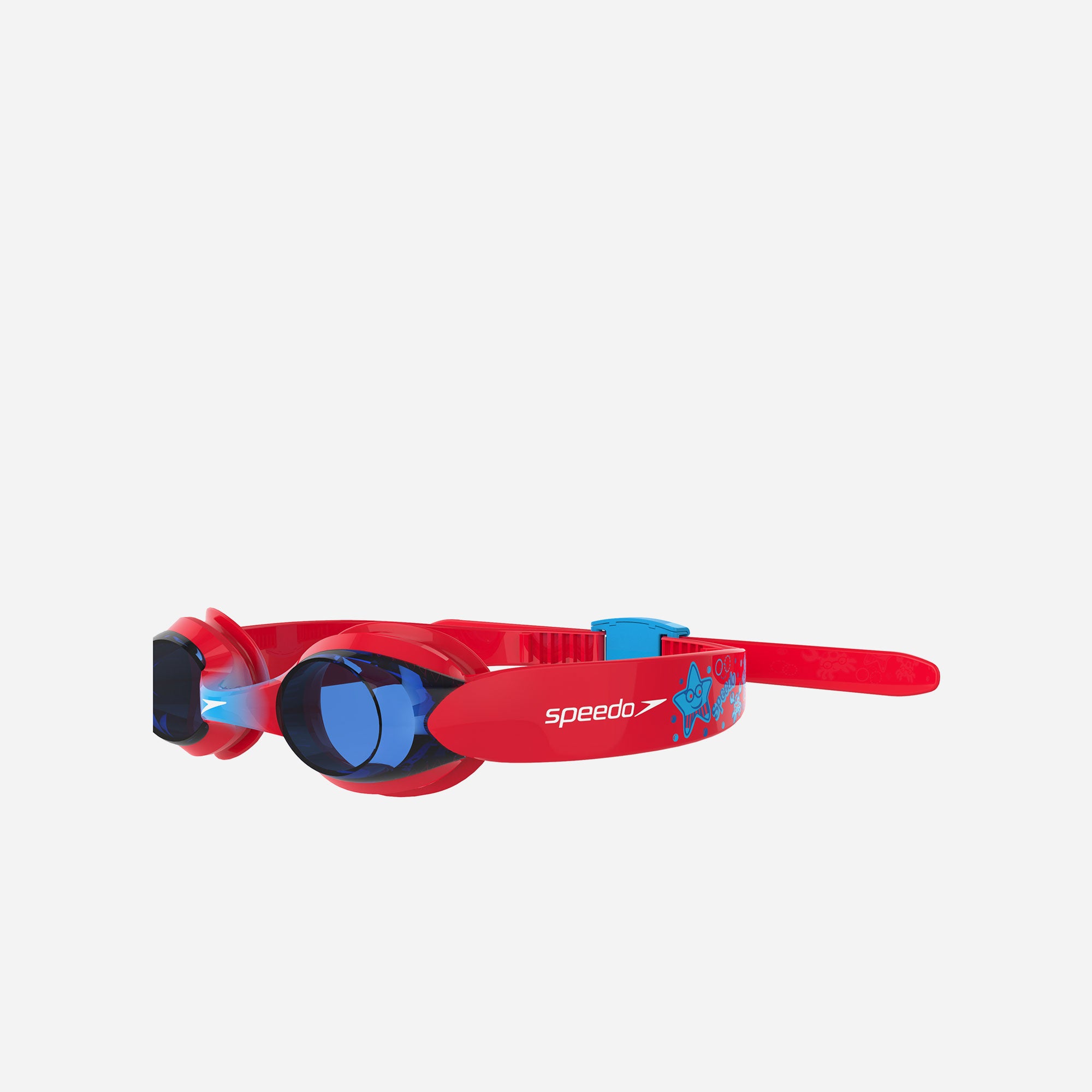 Kính Bơi Trẻ Em Speedo Sea Squad Illusion Gog Iu Red/Blue - Supersports Vietnam