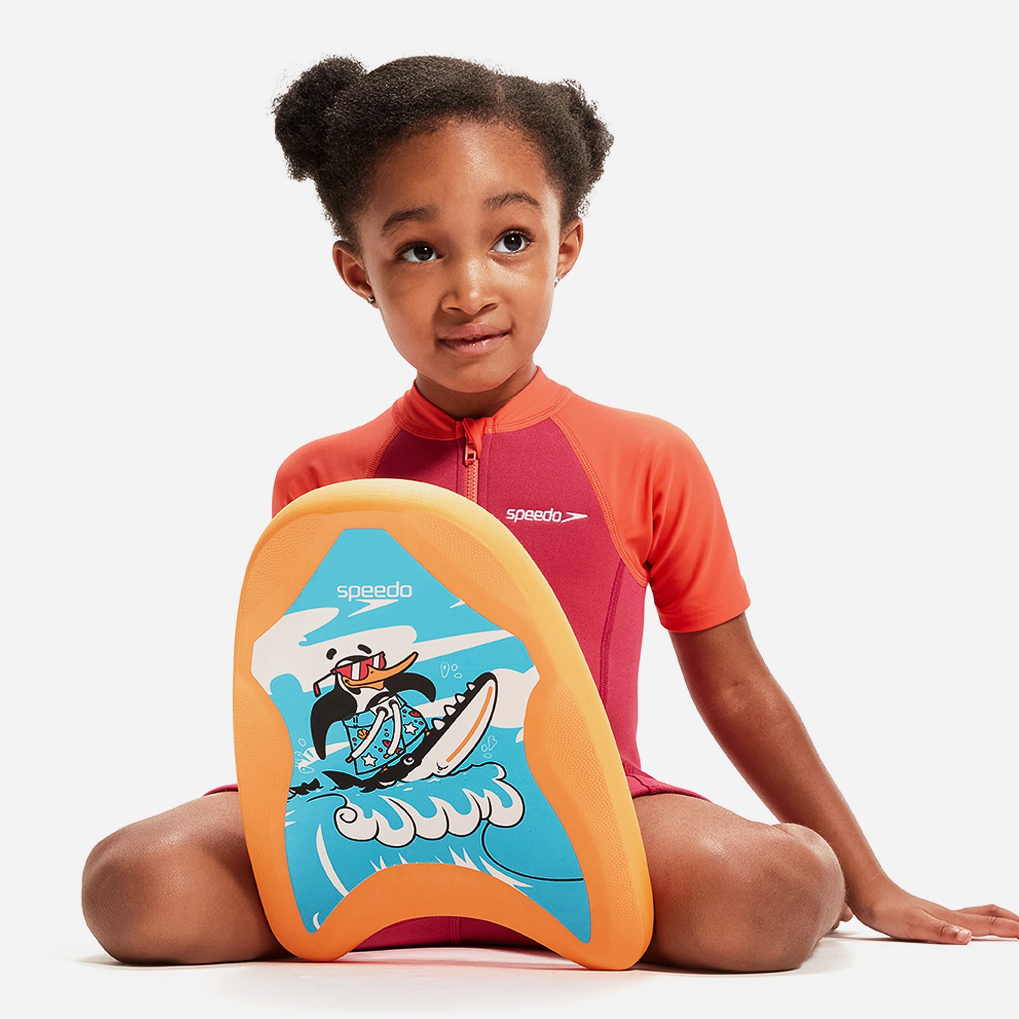 Phao Tay Trẻ Em Speedo Printed - Cam - Supersports Vietnam