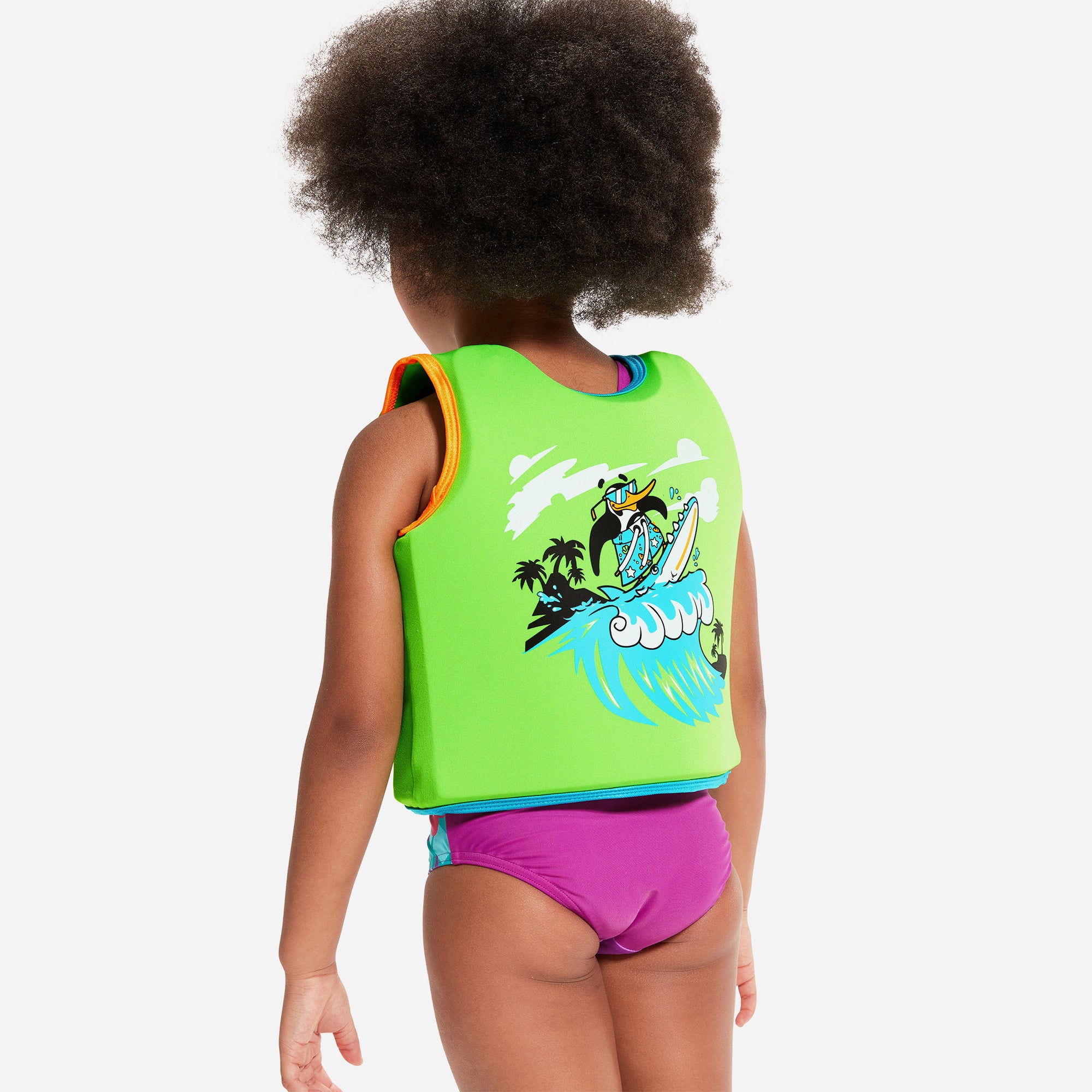 Áo Phao Trẻ Em Speedo Printed - Xanh Lá - Supersports Vietnam