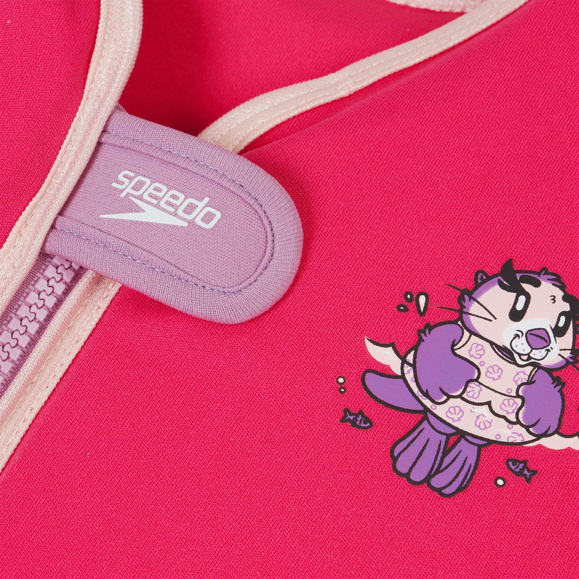 Áo Phao Trẻ Em Speedo Printed - Hồng - Supersports Vietnam