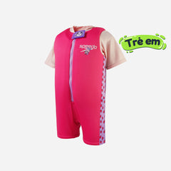 Bộ Áo Phao Trẻ Em Speedo Printed - Hồng - Supersports Vietnam
