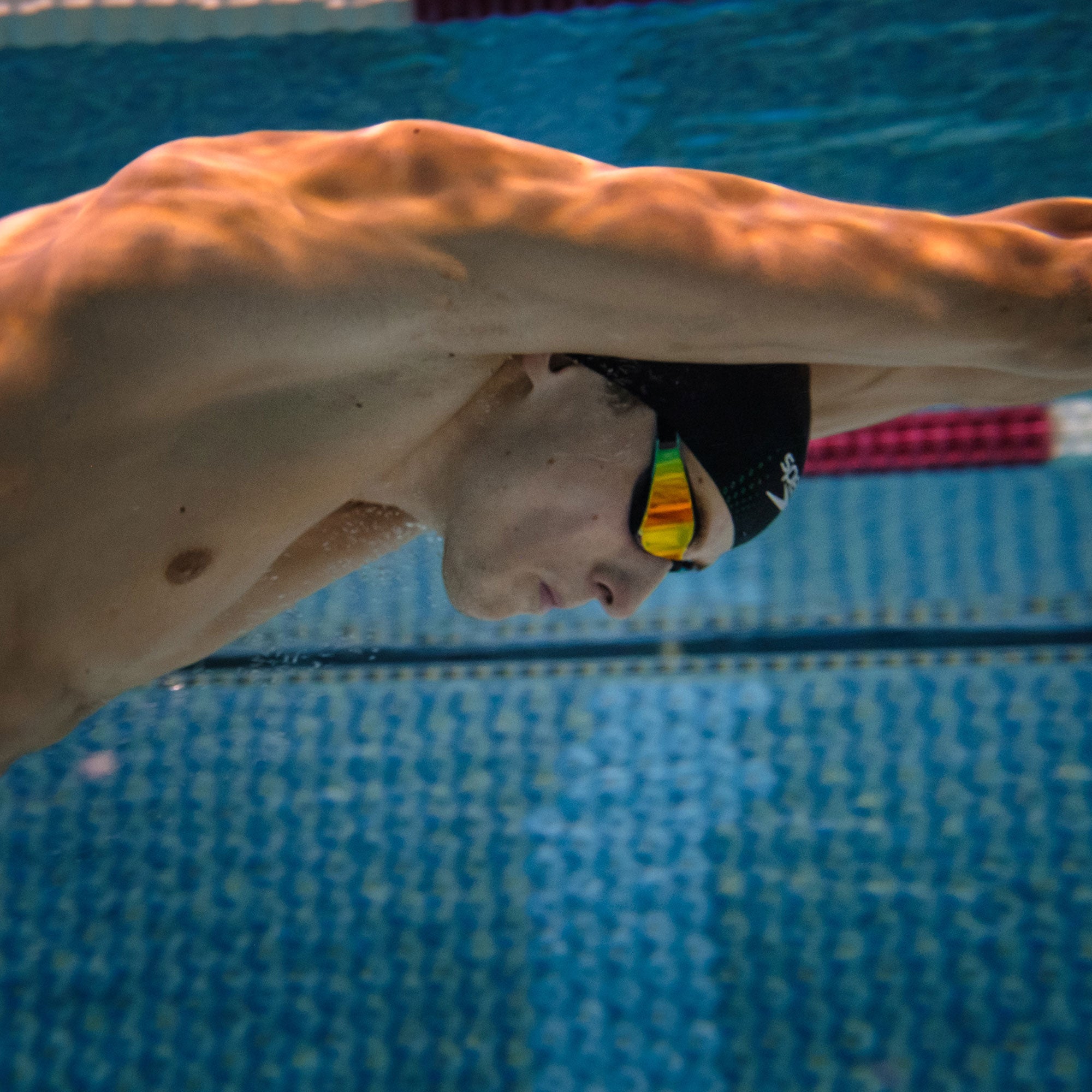 Kính Bơi Người Lớn Speedo Fastskin Hyper Elite Mirror - Đen - Supersports Vietnam
