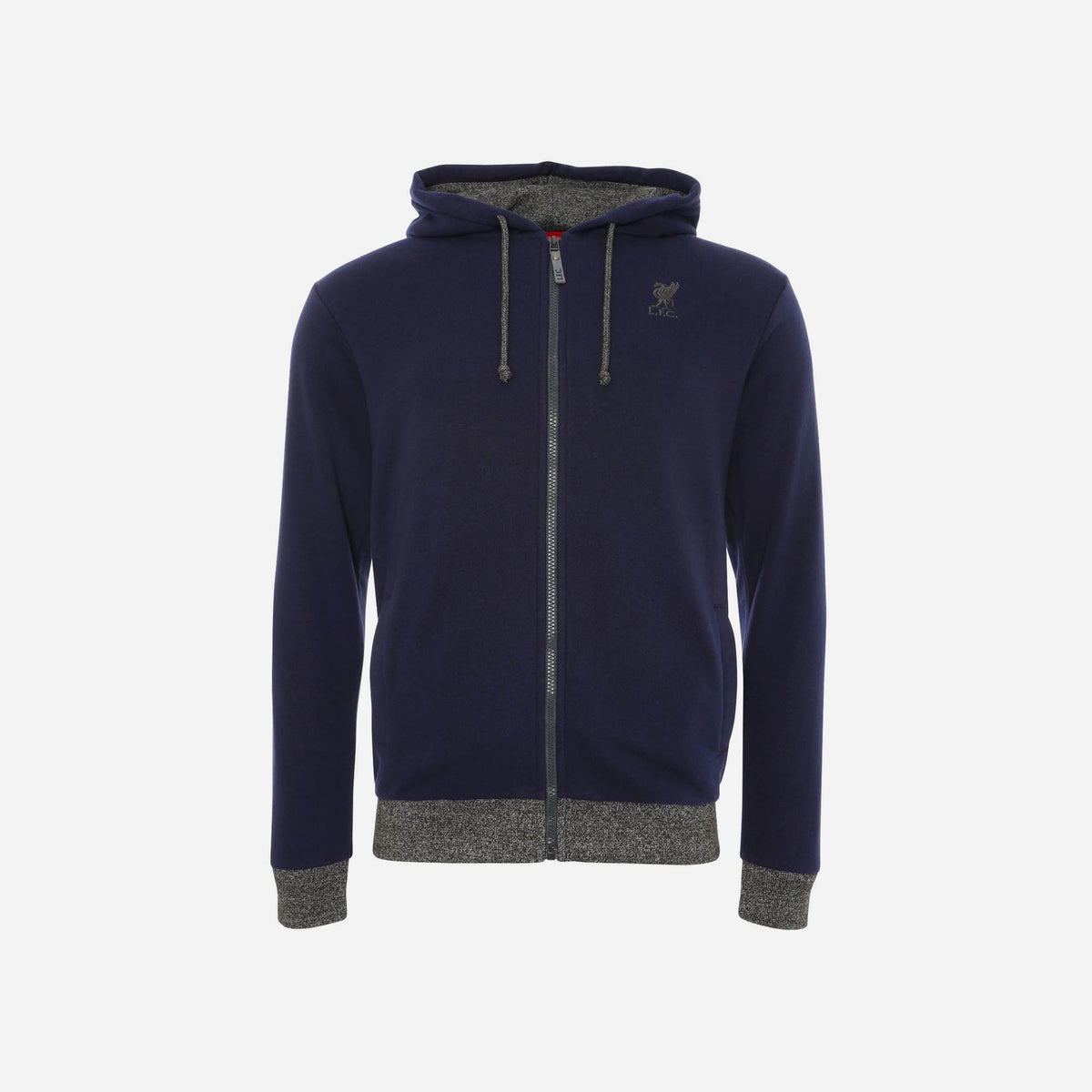 Áo Khoác Nam Lfc Zip Through Hoody - Xanh Navy