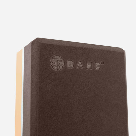Gạch Tập Yoga Bahe Block - Nâu