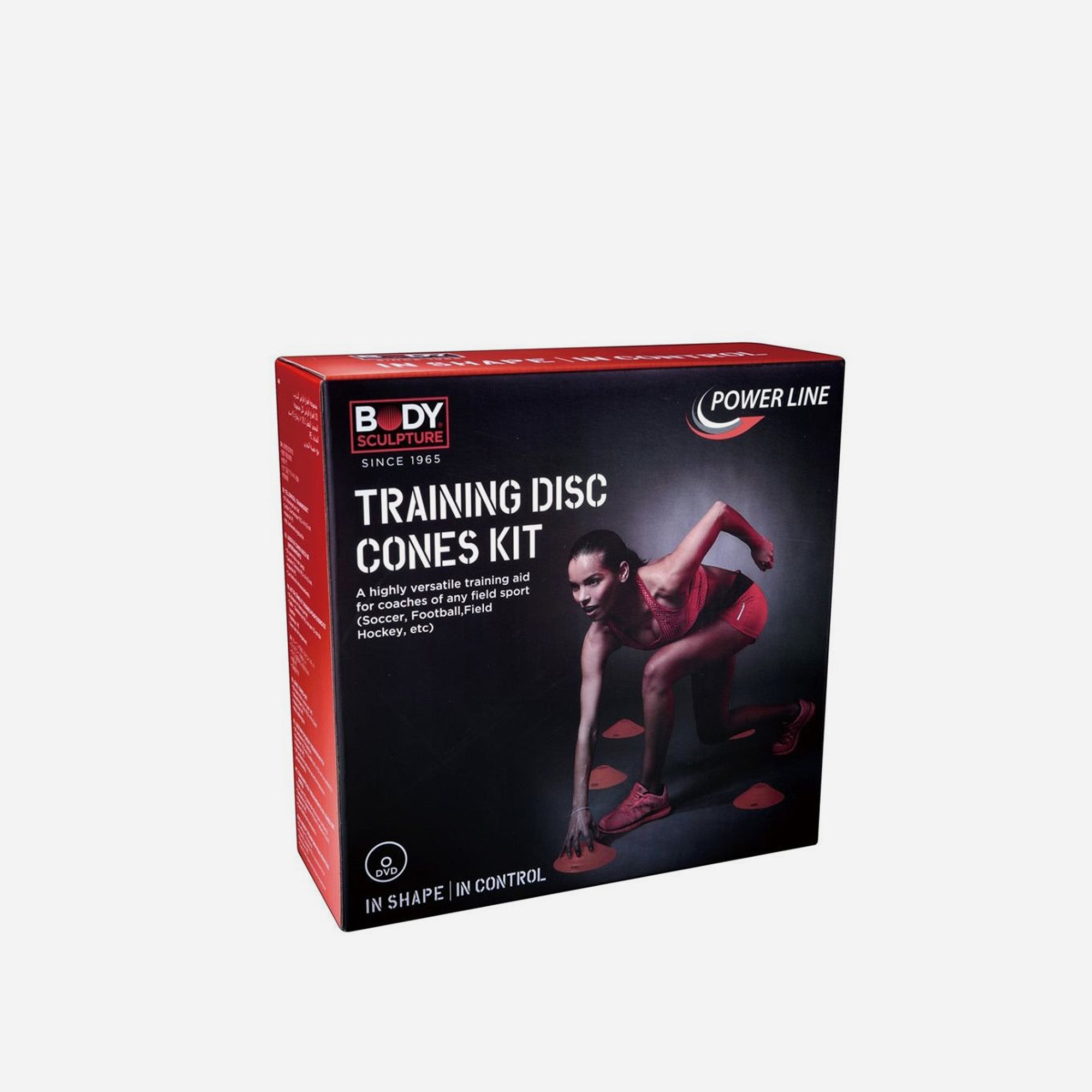 Đĩa Tập Gym Body Sculpture Training Disc Cones Kit - Cam - Supersports Vietnam