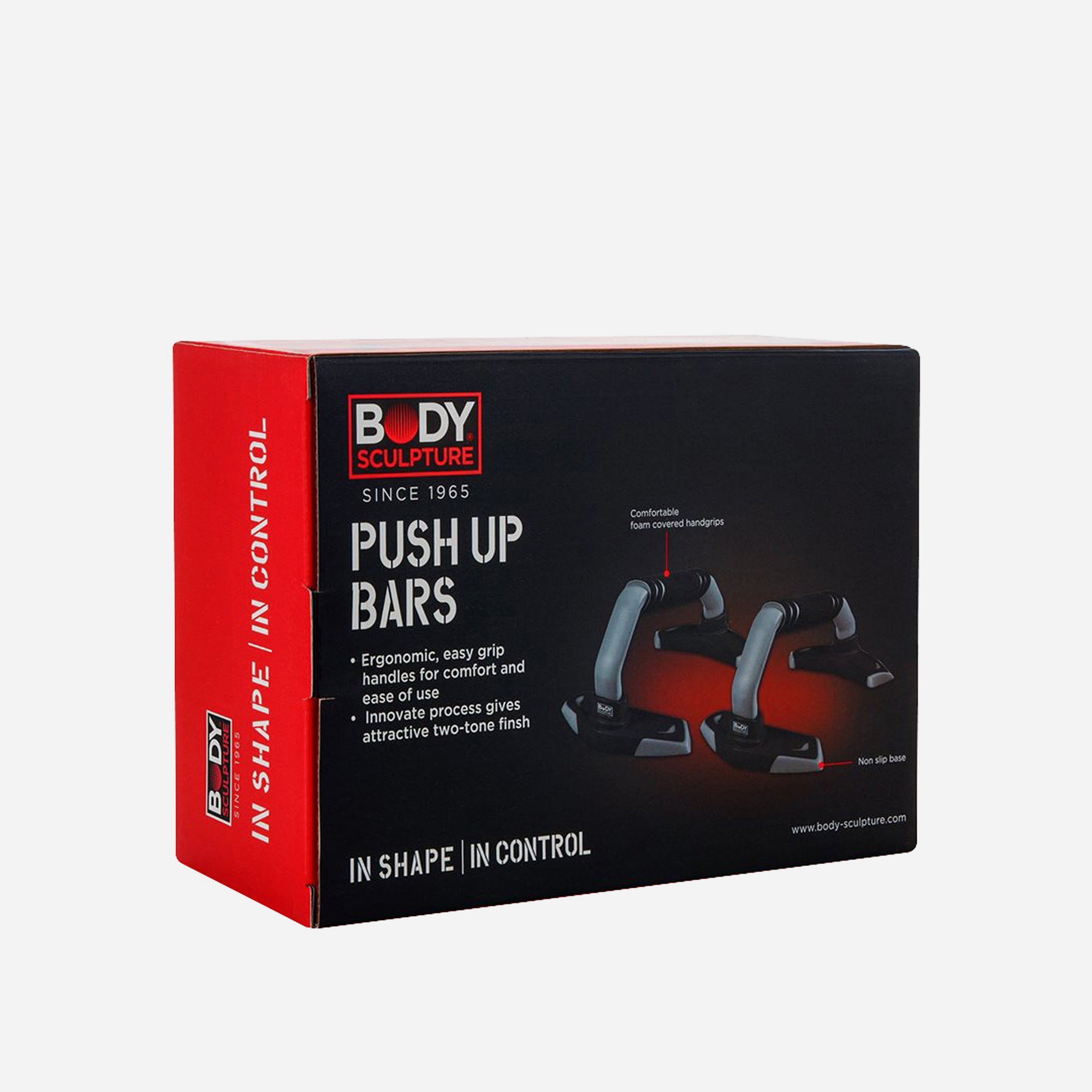 Dụng Cụ Hít Đất Body Sculpture Push Up Bar - Đen - Supersports Vietnam