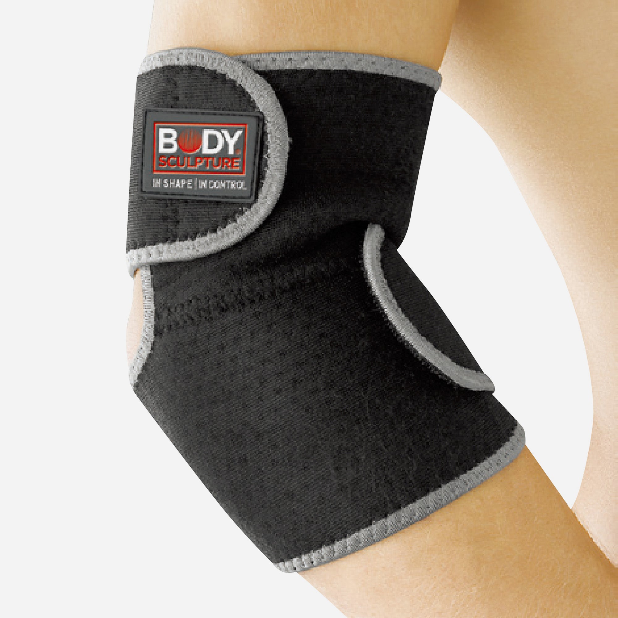 Dụng Cụ Hỗ Trợ Khuỷu Tay Body Sculpture Elbow Support With Terry Cloth - Đen - Supersports Vietnam