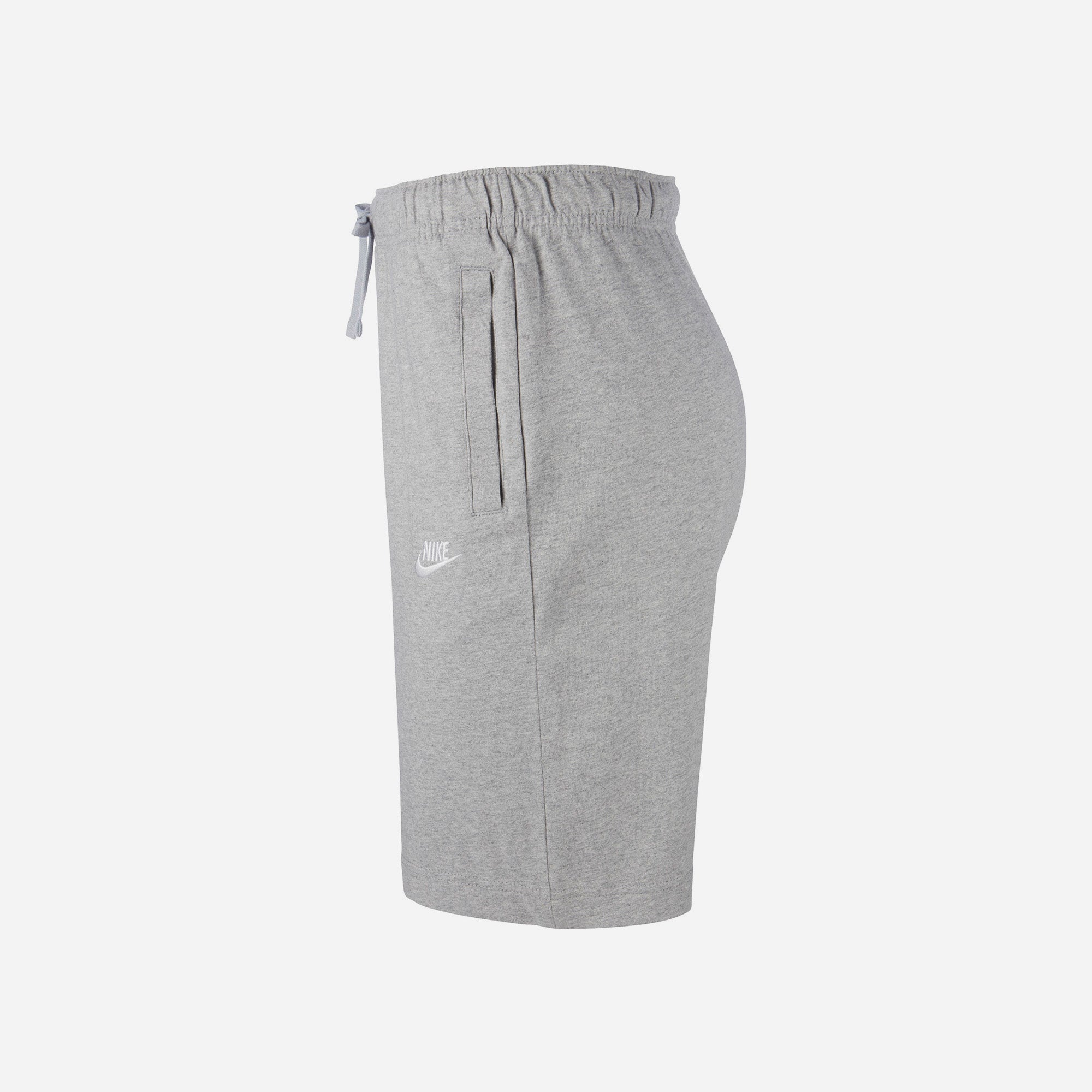 Quần Ngắn Thời Trang Nam Nike Sportswear Club Fleece Stretch - Xám - Supersports Vietnam