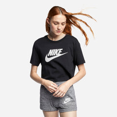Áo Tay Ngắn Thời Trang Nữ Nike As Tee Essntl Crp Icn Ft - Supersports Vietnam