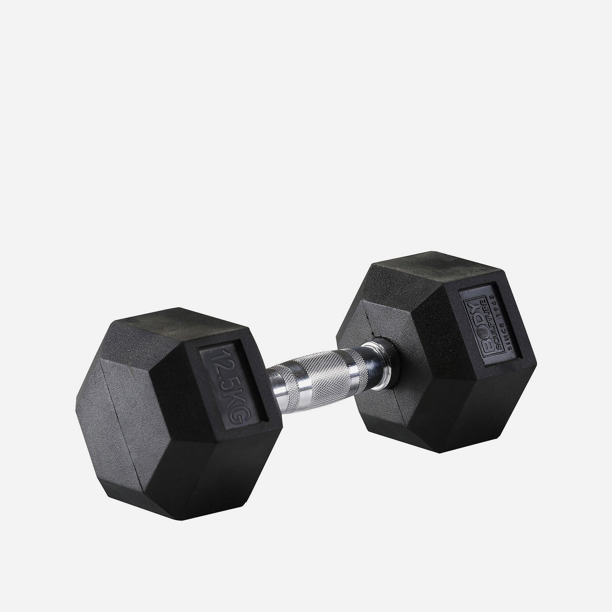 Tạ Lục Giác 12.5Kg Body Sculpture - Đen - Supersports Vietnam