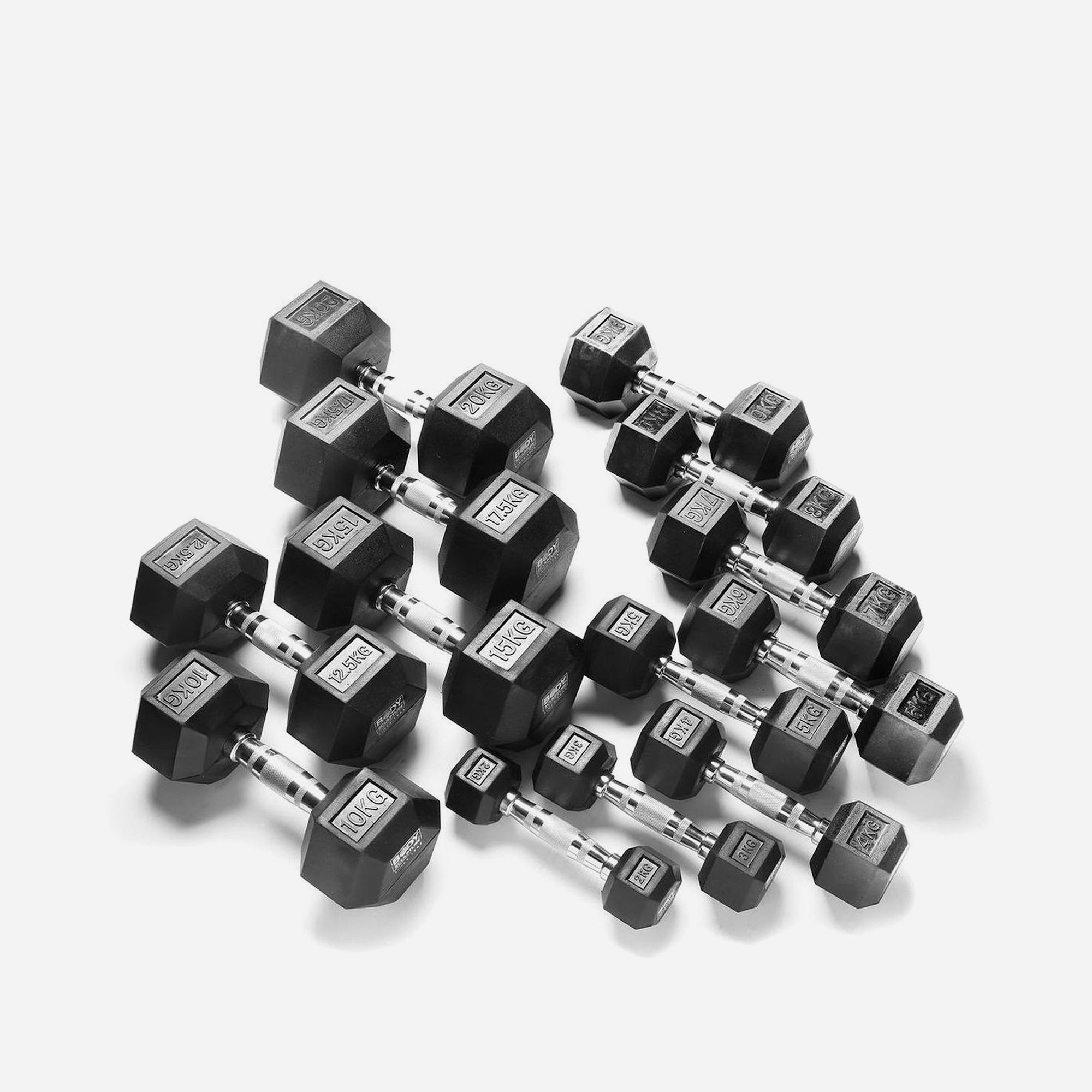 Tạ Lục Giác 12.5Kg Body Sculpture - Đen - Supersports Vietnam
