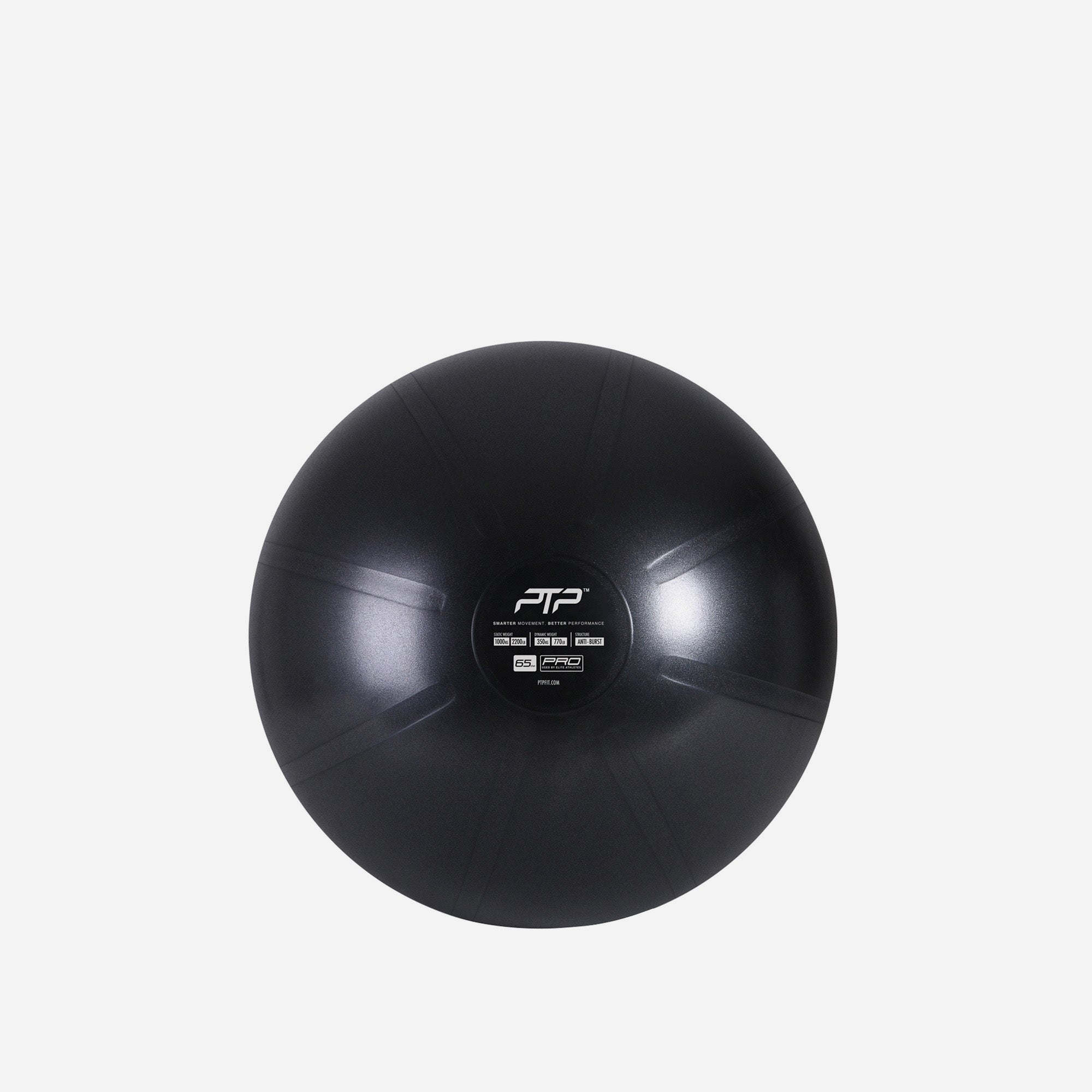 Bóng Yoga Ptp 65Cm Onyx - Đen - Supersports Vietnam