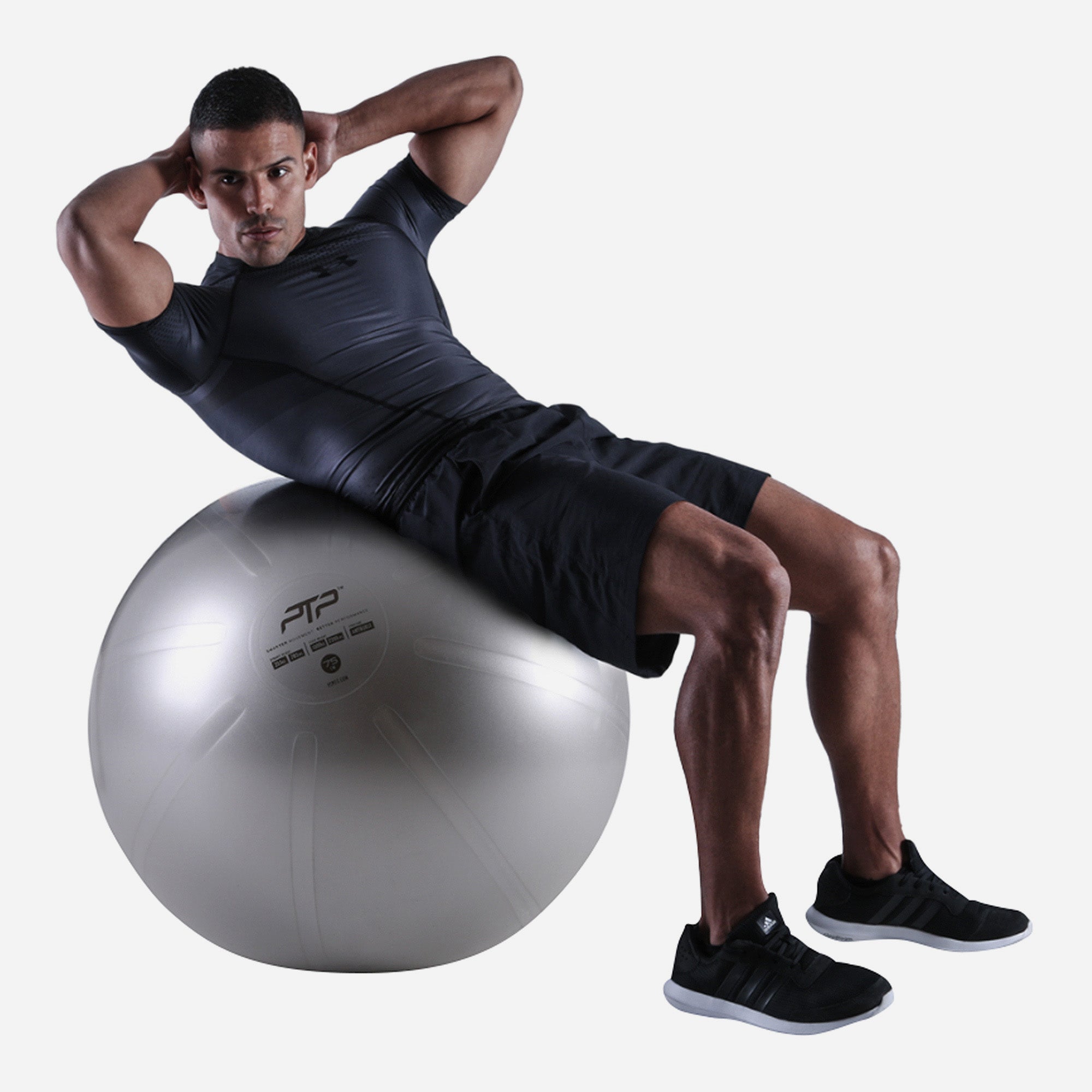 Bóng Yoga Ptp 75Cm Steel - Xám - Supersports Vietnam