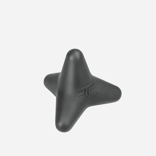 Bộ 3 Tập Giãn Cơ Và Mát Xa Ptp Recovery+ Pack (Gồm Bóng Xoay, Tam Giác Đàn Hồi, Dây Tập Đàn Hồi) - Xám