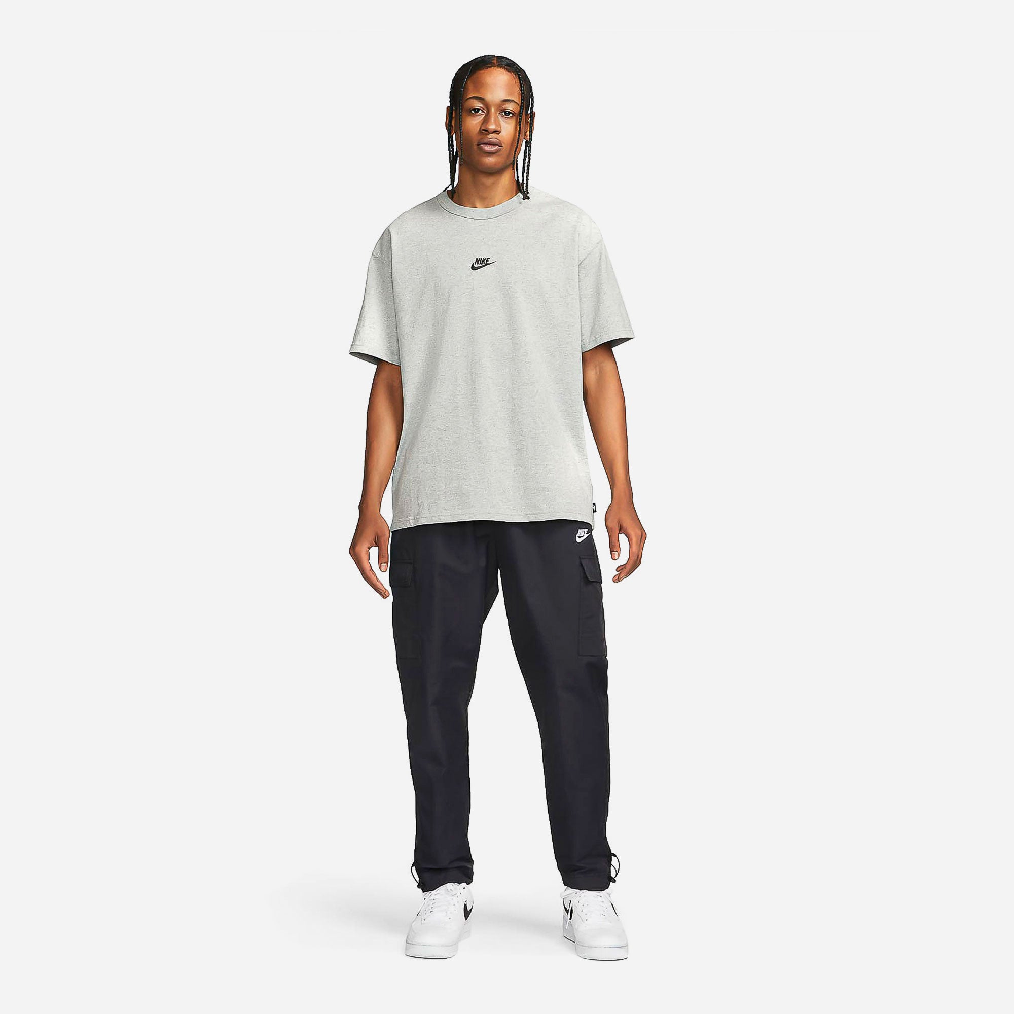 Áo Tay Ngắn Thời Trang Nam Nike As Prem Essntl Sust Tee -Xám - Supersports Vietnam