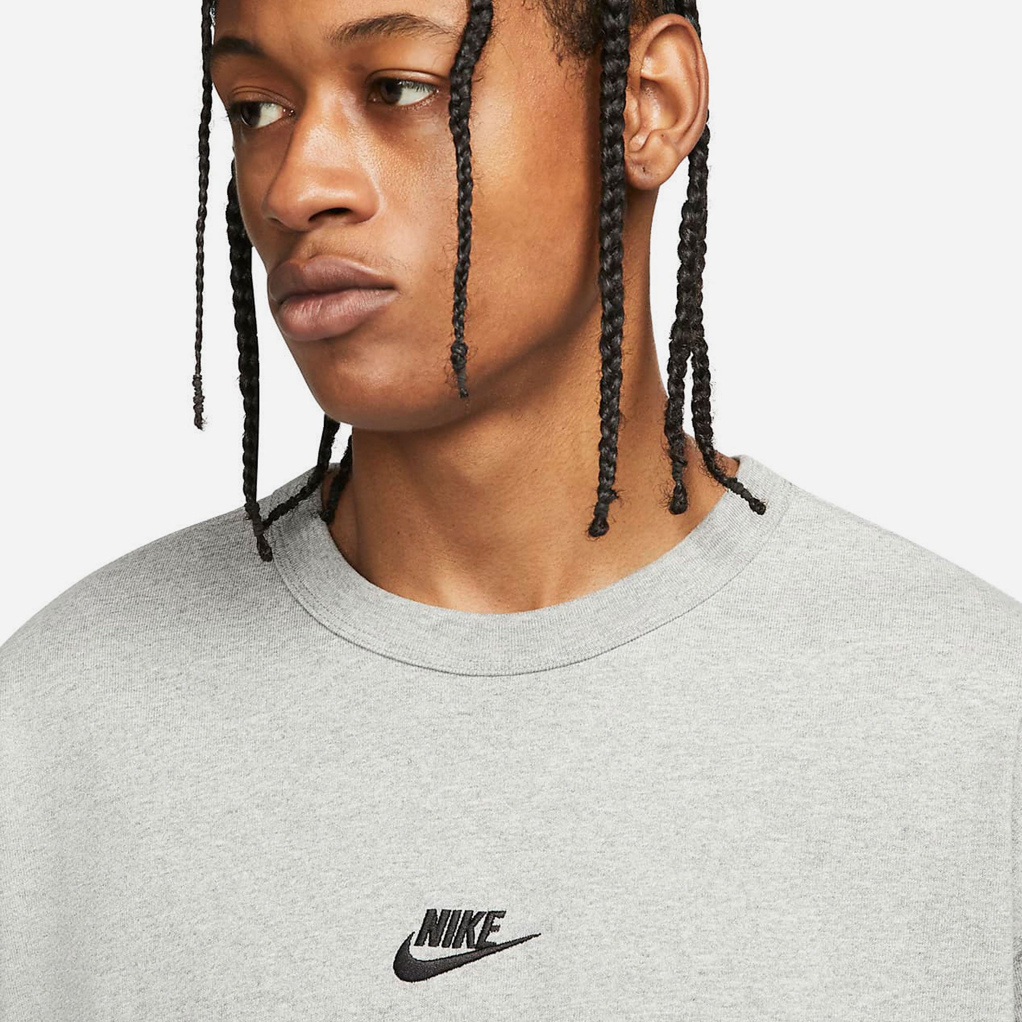 Áo Tay Ngắn Thời Trang Nam Nike As Prem Essntl Sust Tee -Xám - Supersports Vietnam