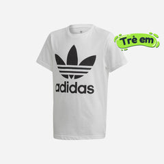 Áo Thun Trẻ Em Adidas Trefoil - Trắng - Supersports Vietnam