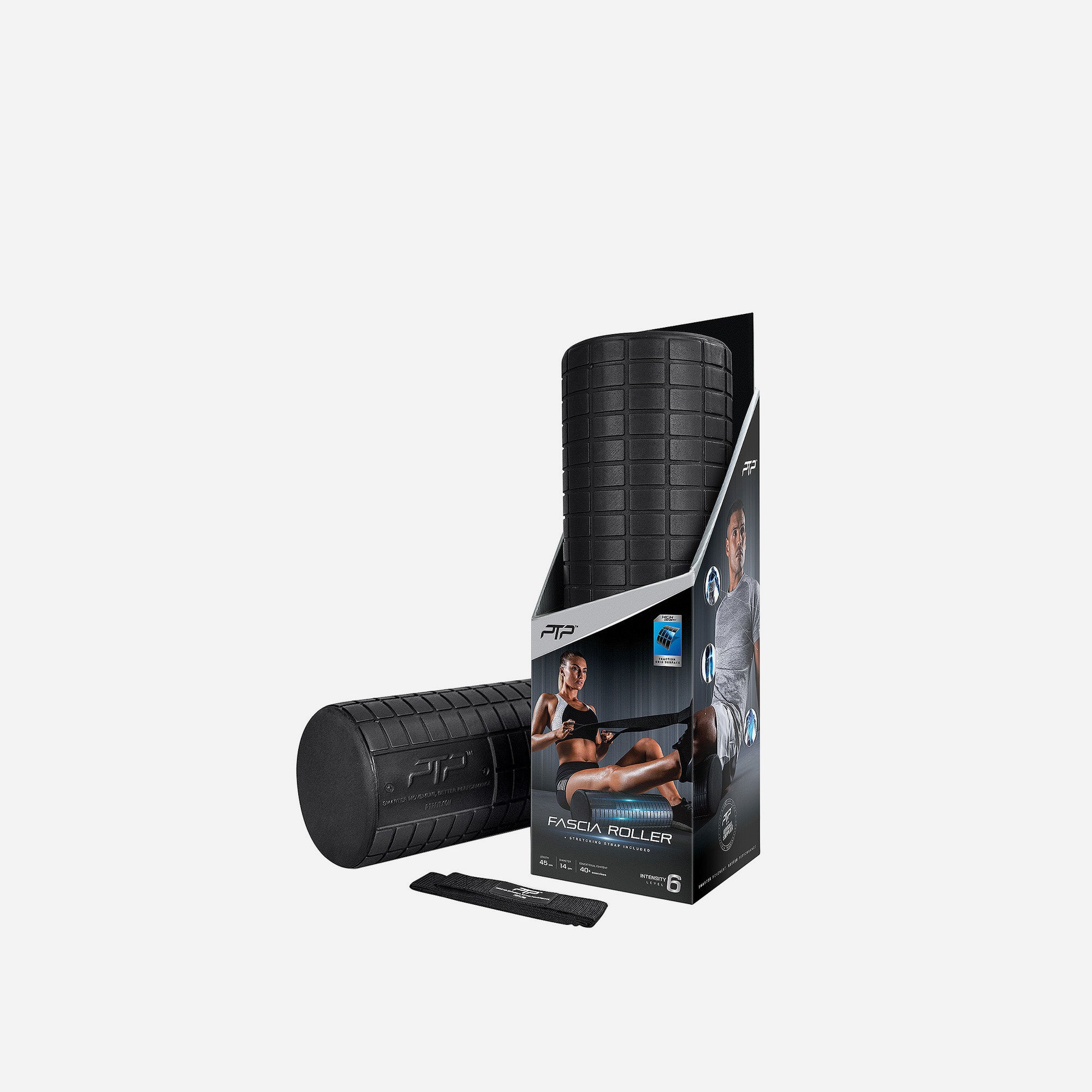 Trục Lăn Giãn Cơ Ptp Fascia Release Medium - Đen - Supersports Vietnam