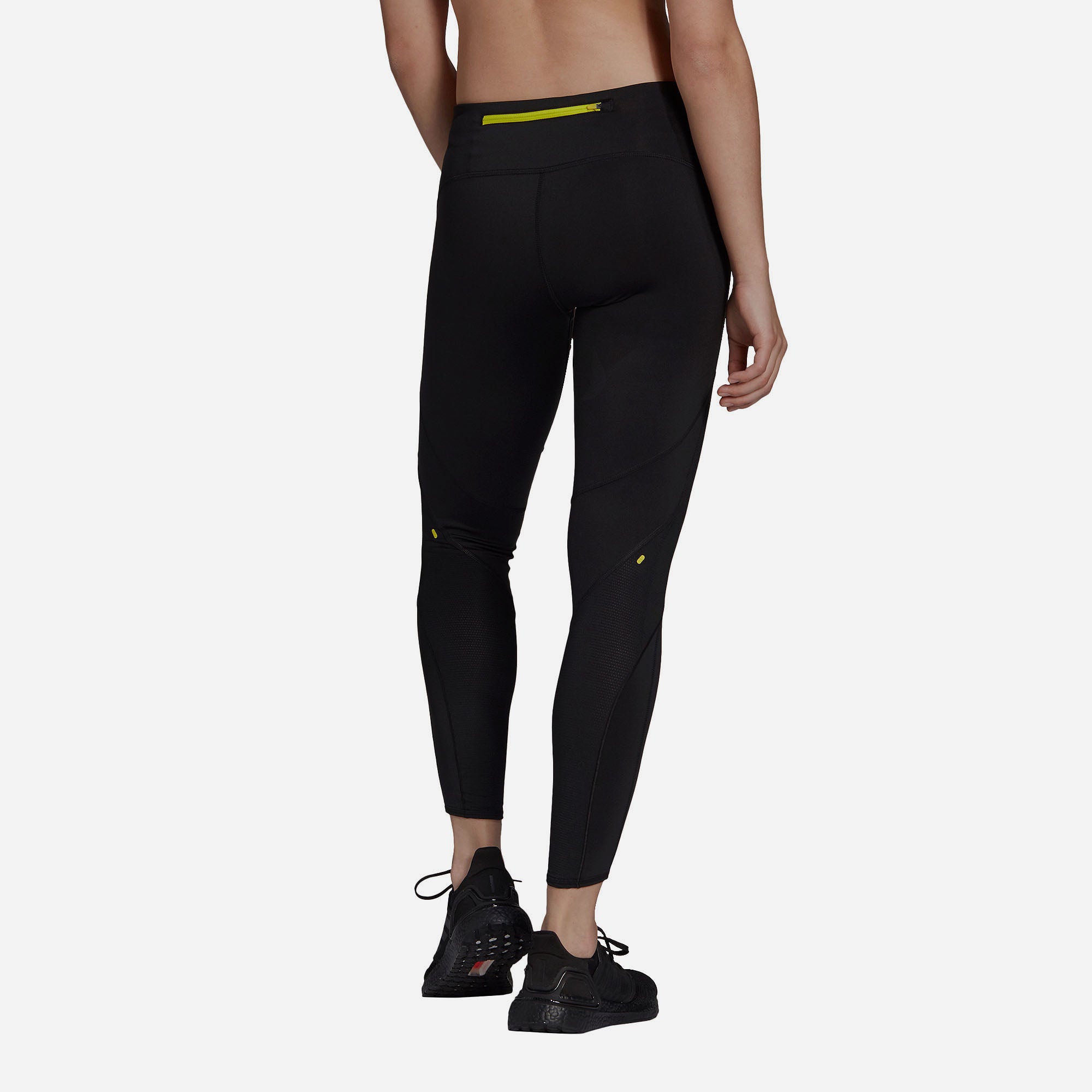 Quần Bó Thể Thao Nữ Adidas Fast Running Primeblue - Đen - Supersports Vietnam