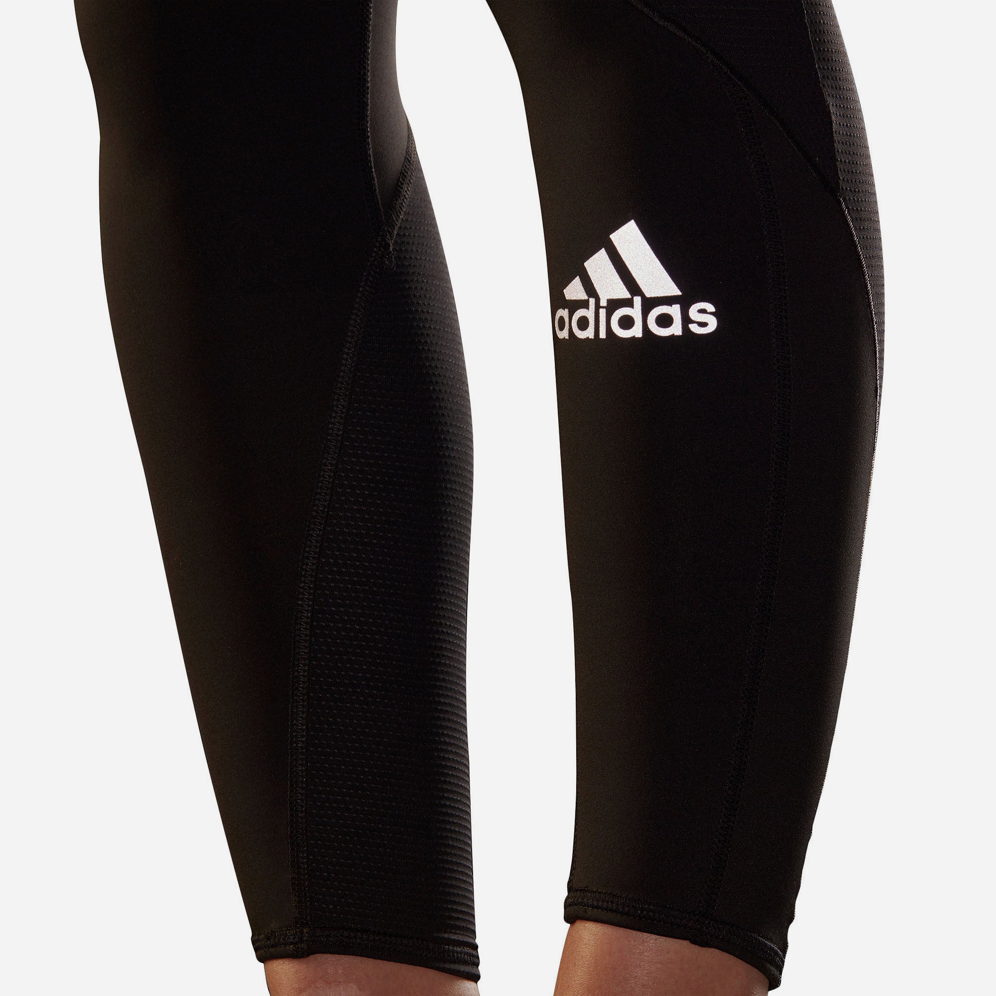 Quần Bó Thể Thao Nữ Adidas Fast Running Primeblue - Đen - Supersports Vietnam