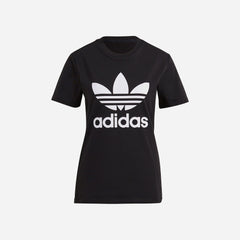 Áo Thun Nữ Adidas Trefoil - Đen - Supersports Vietnam