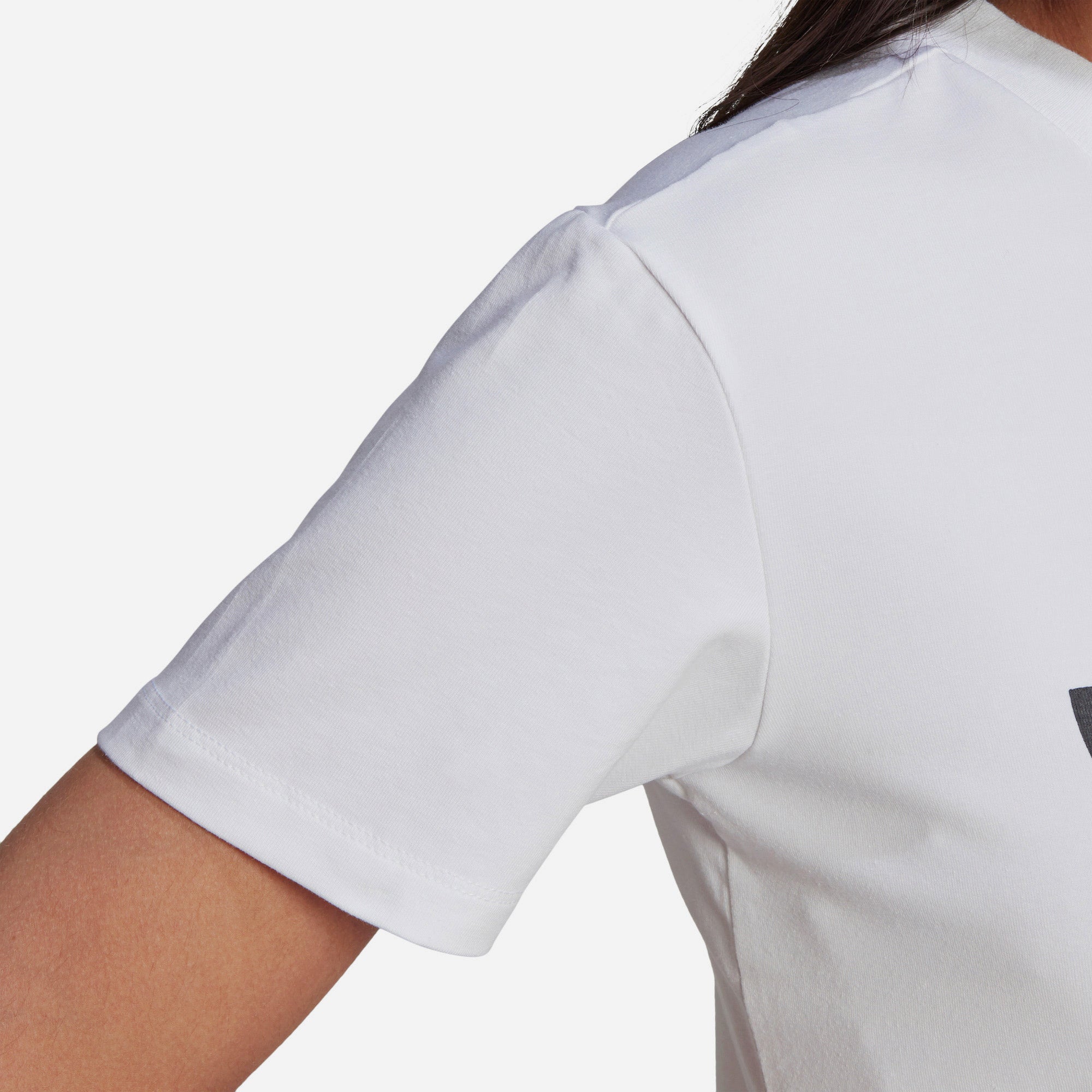 Áo Thun Nữ Adidas Trefoil - Trắng - Supersports Vietnam