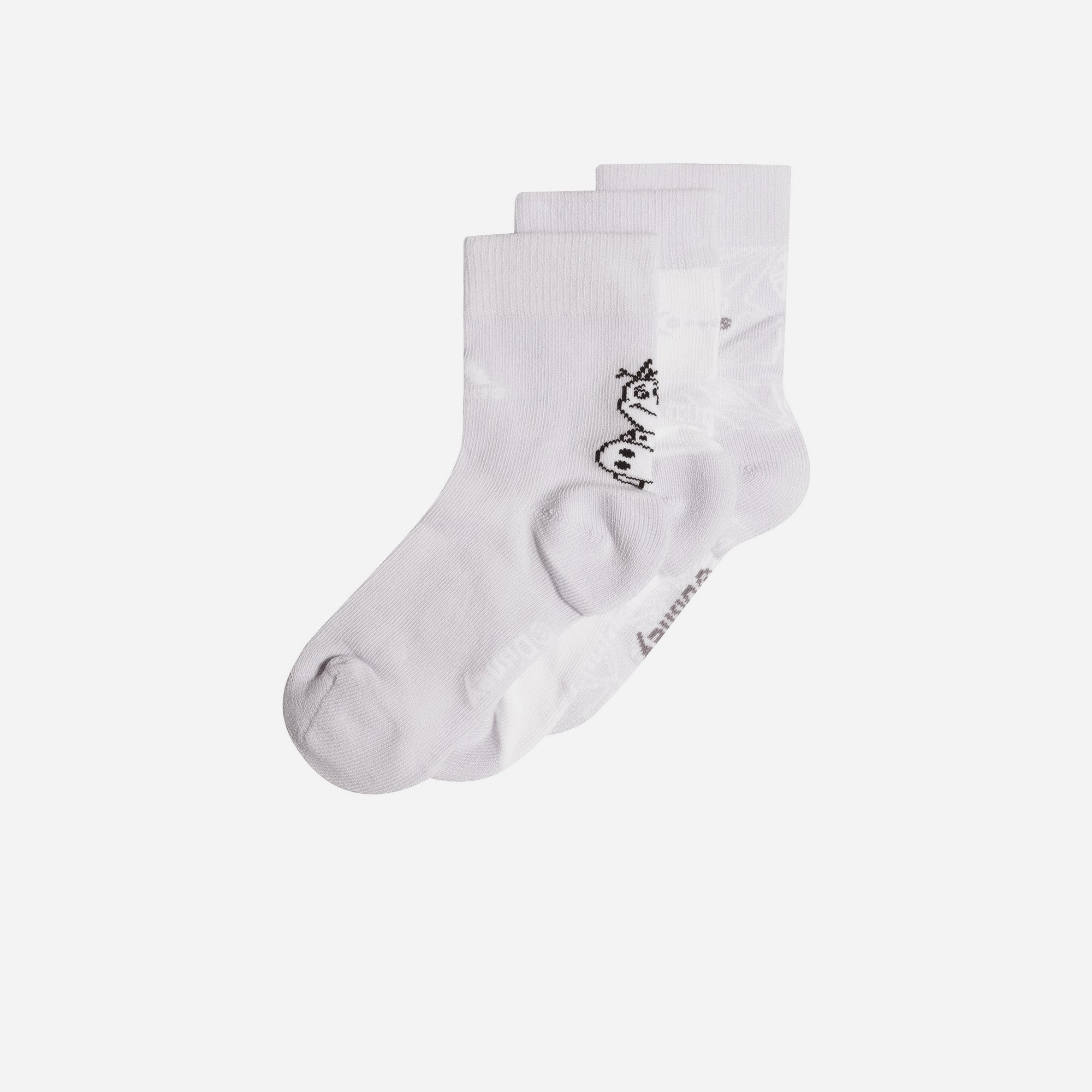Vớ Thể Thao Trẻ Em Adidas Frozen Graphic Crew (3 Đôi) - Tím - Supersports Vietnam