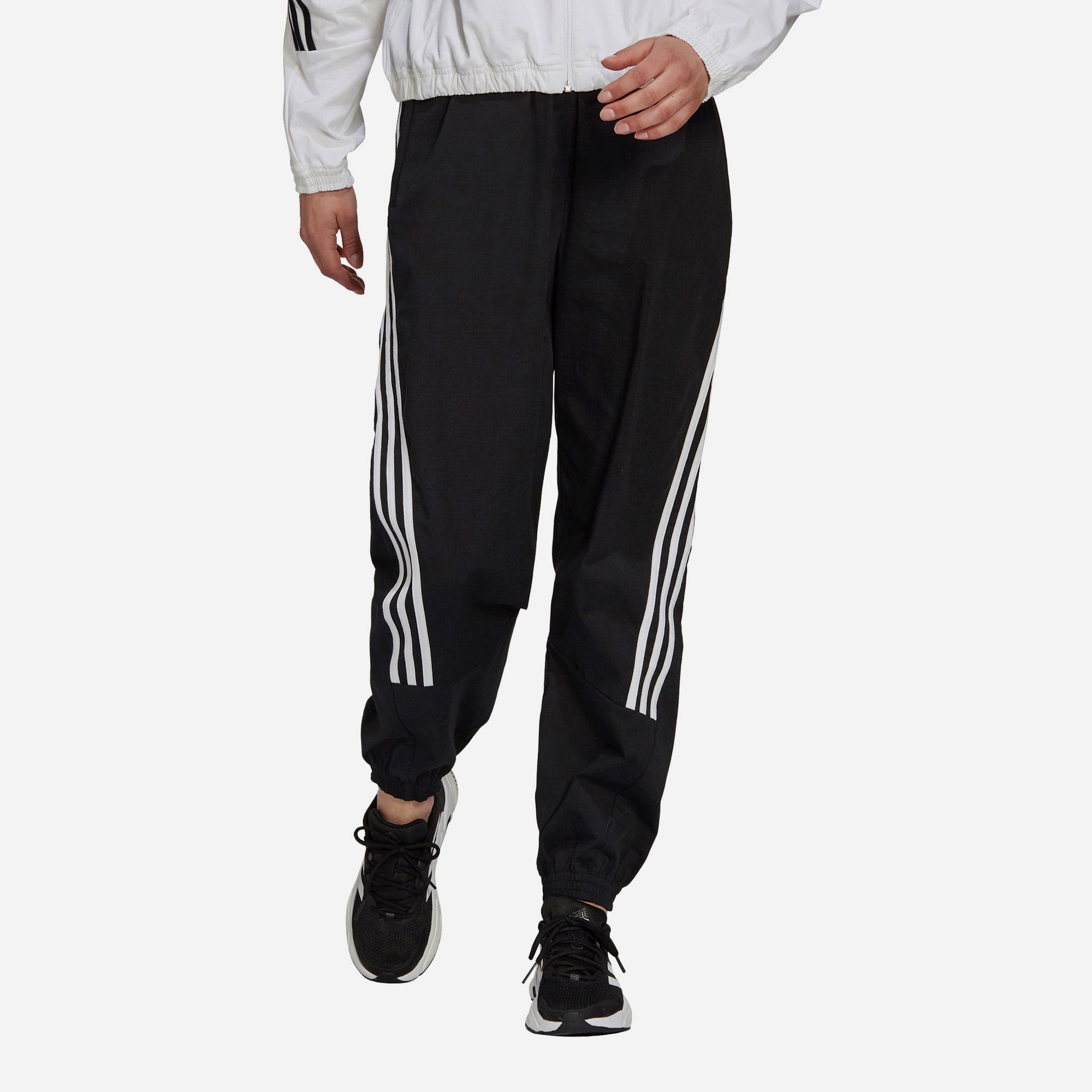 Quần Jogger Nữ Adidas Future Icons Woven - Đen - Supersports Vietnam