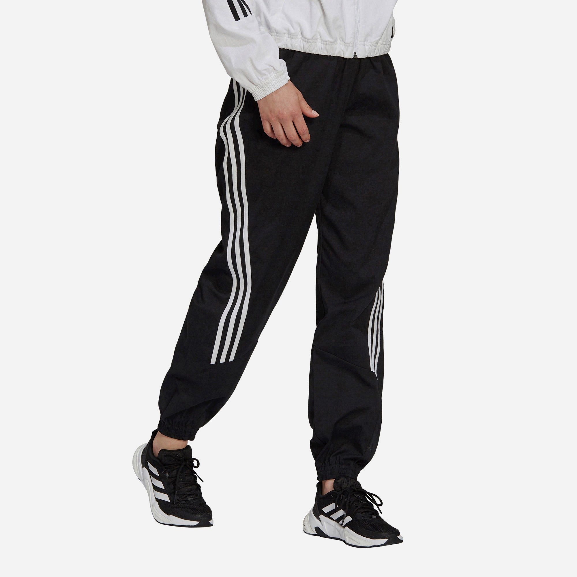 Quần Jogger Nữ Adidas Future Icons Woven - Đen - Supersports Vietnam
