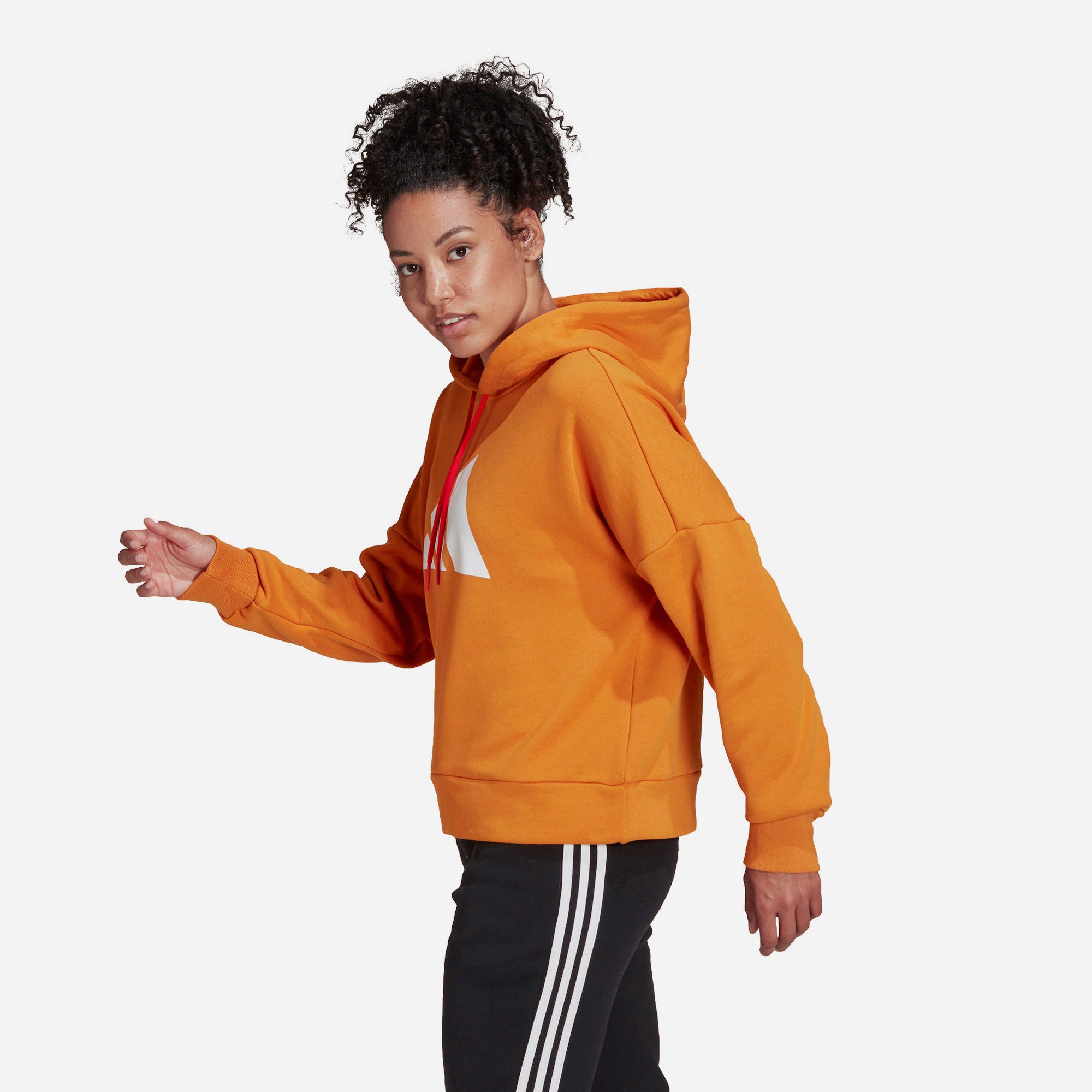 Áo Hoodie Nữ Adidas Future Icons - Cam - Supersports Vietnam