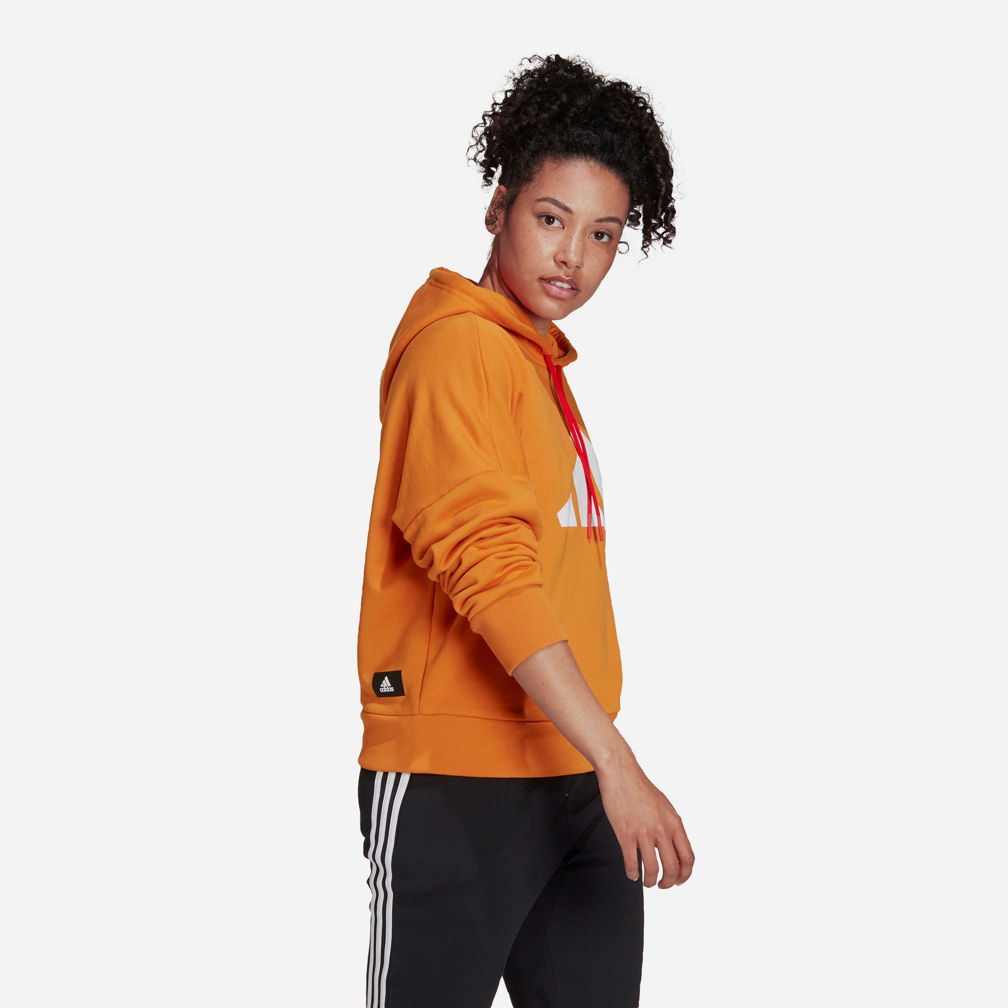 Áo Hoodie Nữ Adidas Future Icons - Cam - Supersports Vietnam