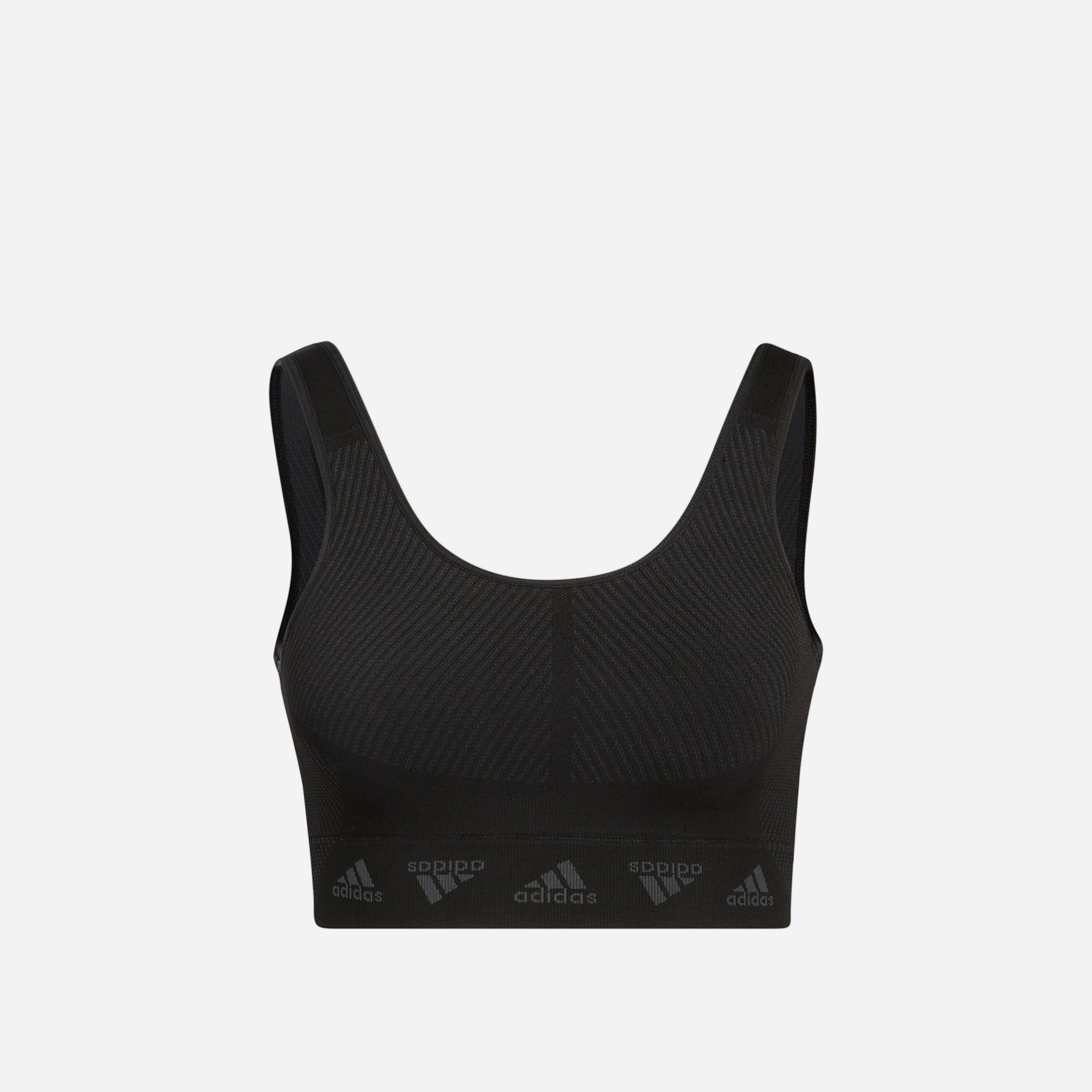 Áo Tập Nữ Adidas Aeroknit Light Support - Đen - Supersports Vietnam