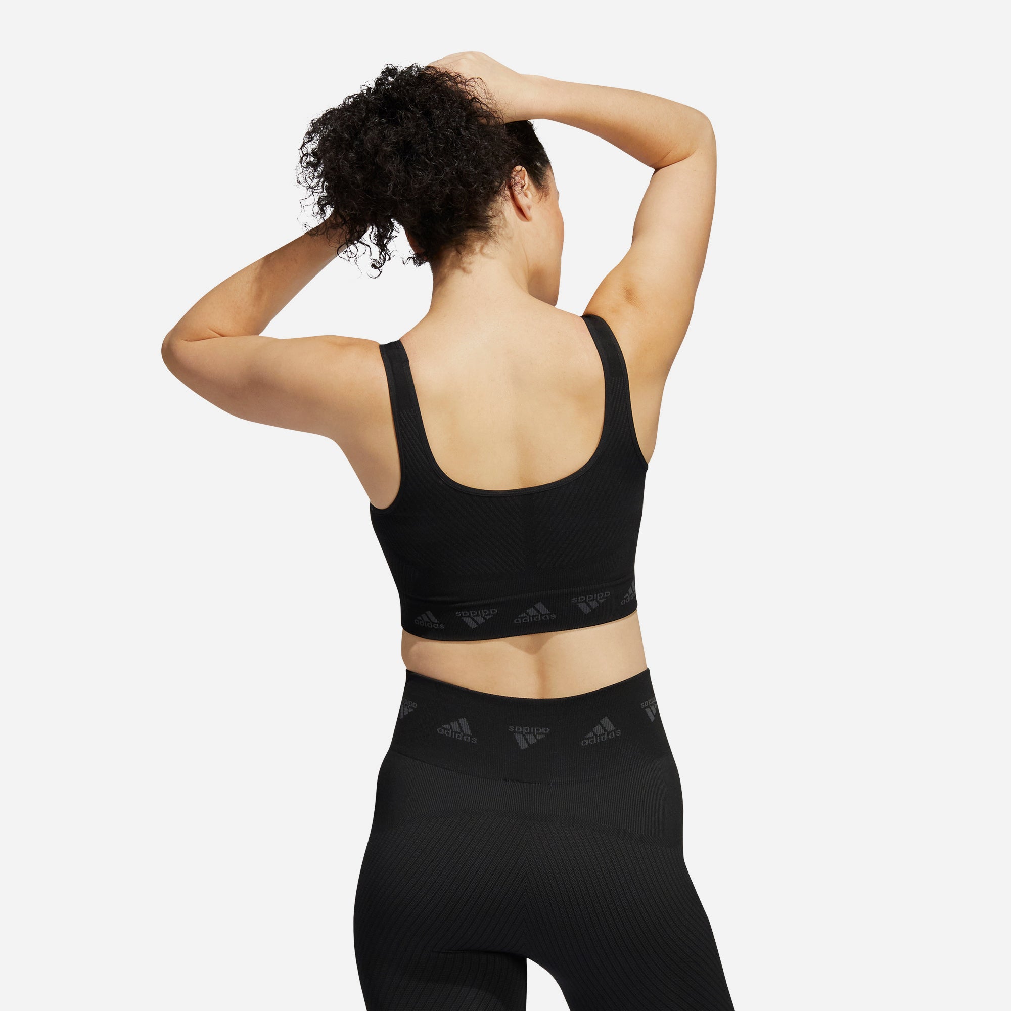 Áo Tập Nữ Adidas Aeroknit Light Support - Đen - Supersports Vietnam