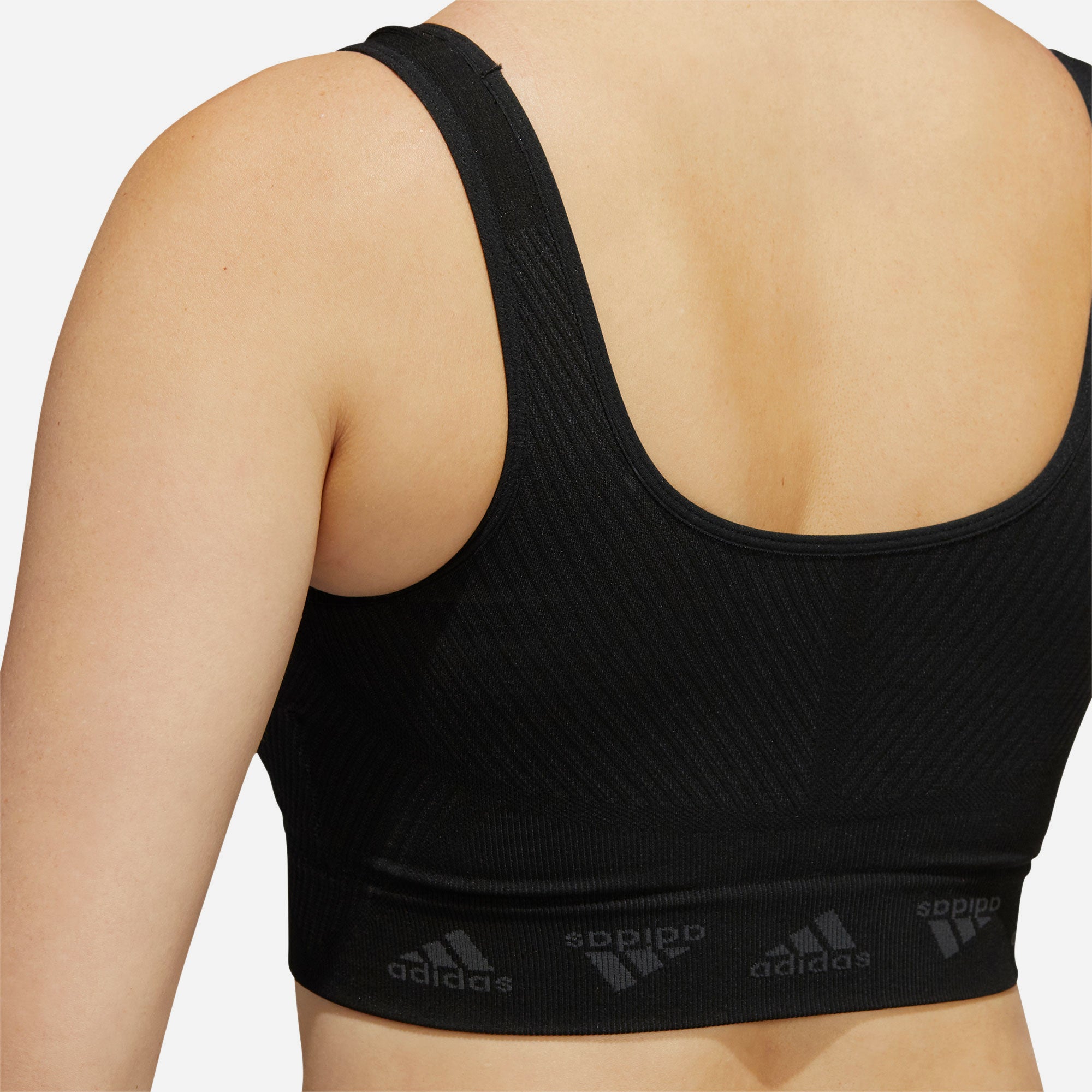 Áo Tập Nữ Adidas Aeroknit Light Support - Đen - Supersports Vietnam