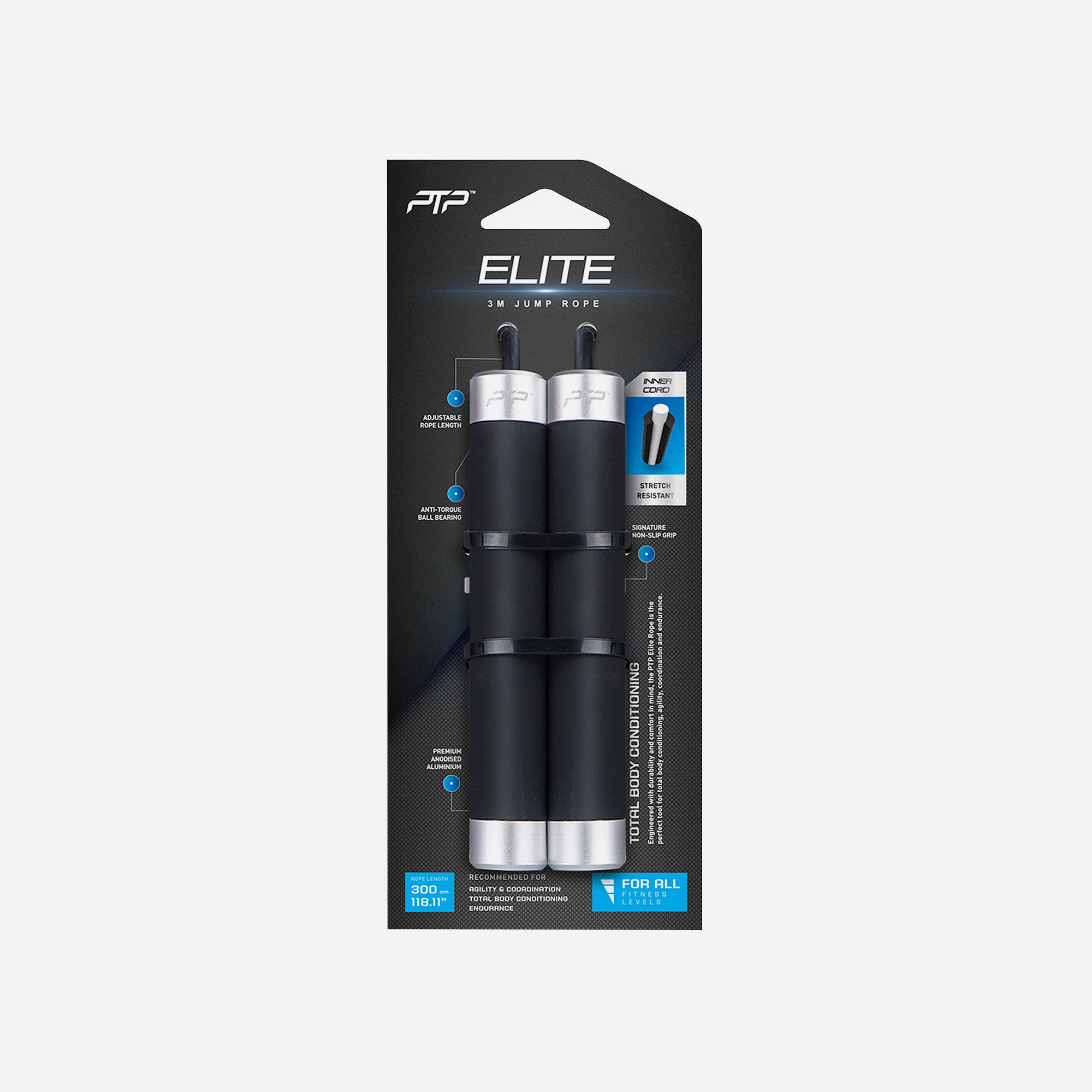 Dây Nhảy Ptp Elite - Đen - Supersports Vietnam