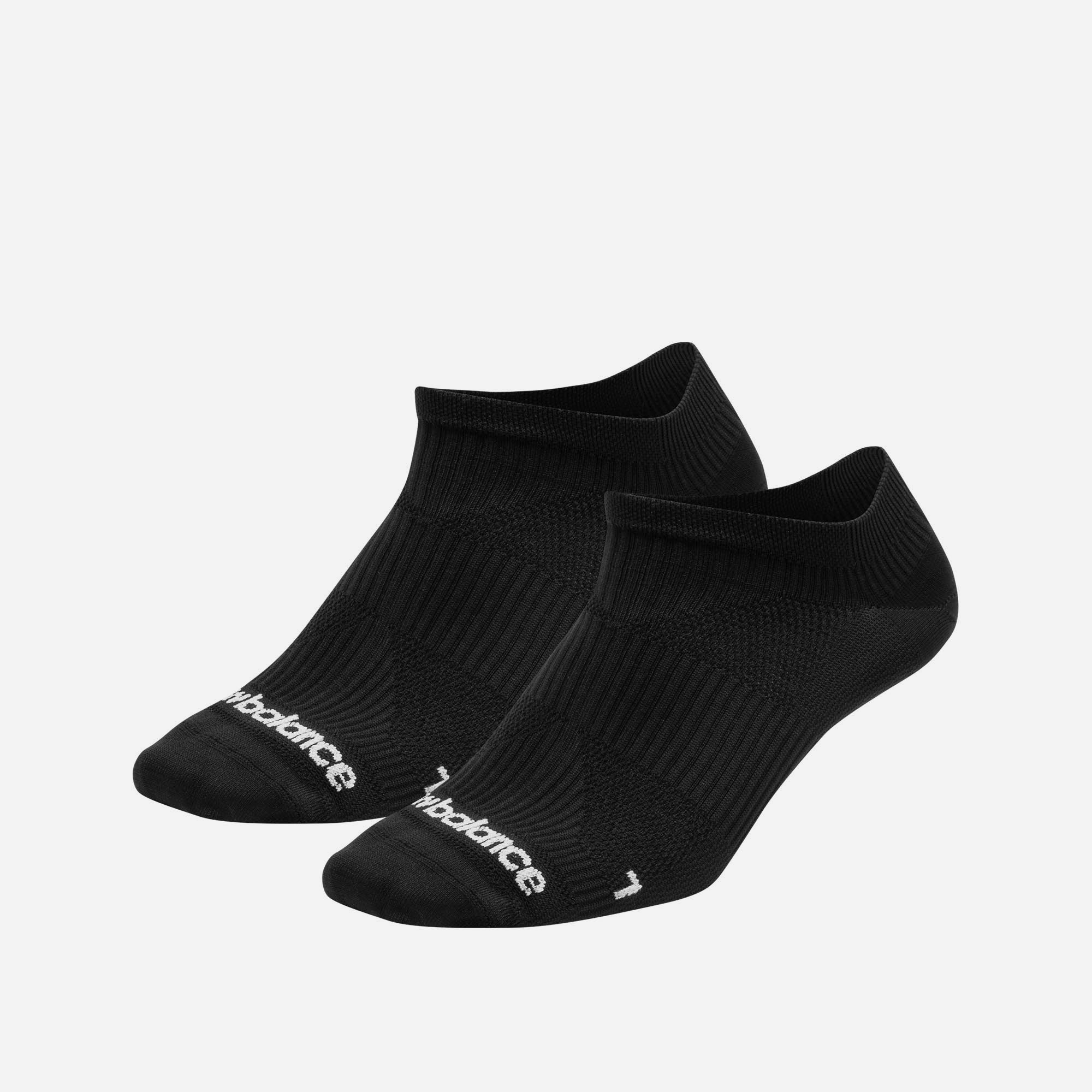 Vớ New Balance Run Flat Knit No Show (1 Đôi) - Đen - Supersports Vietnam