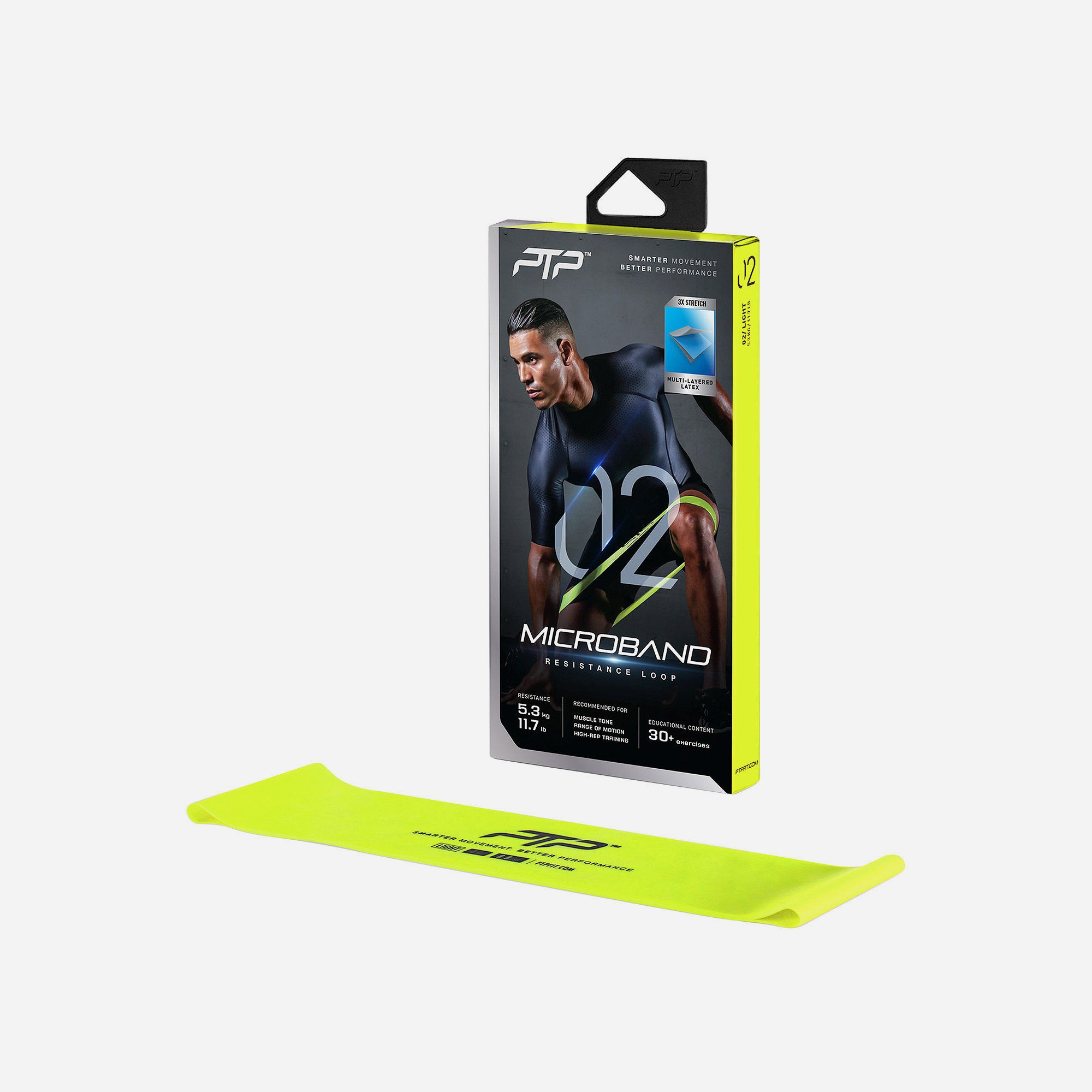 Băng Tập Đàn Hồi Ptp Microband Light - Vàng Chanh - Supersports Vietnam