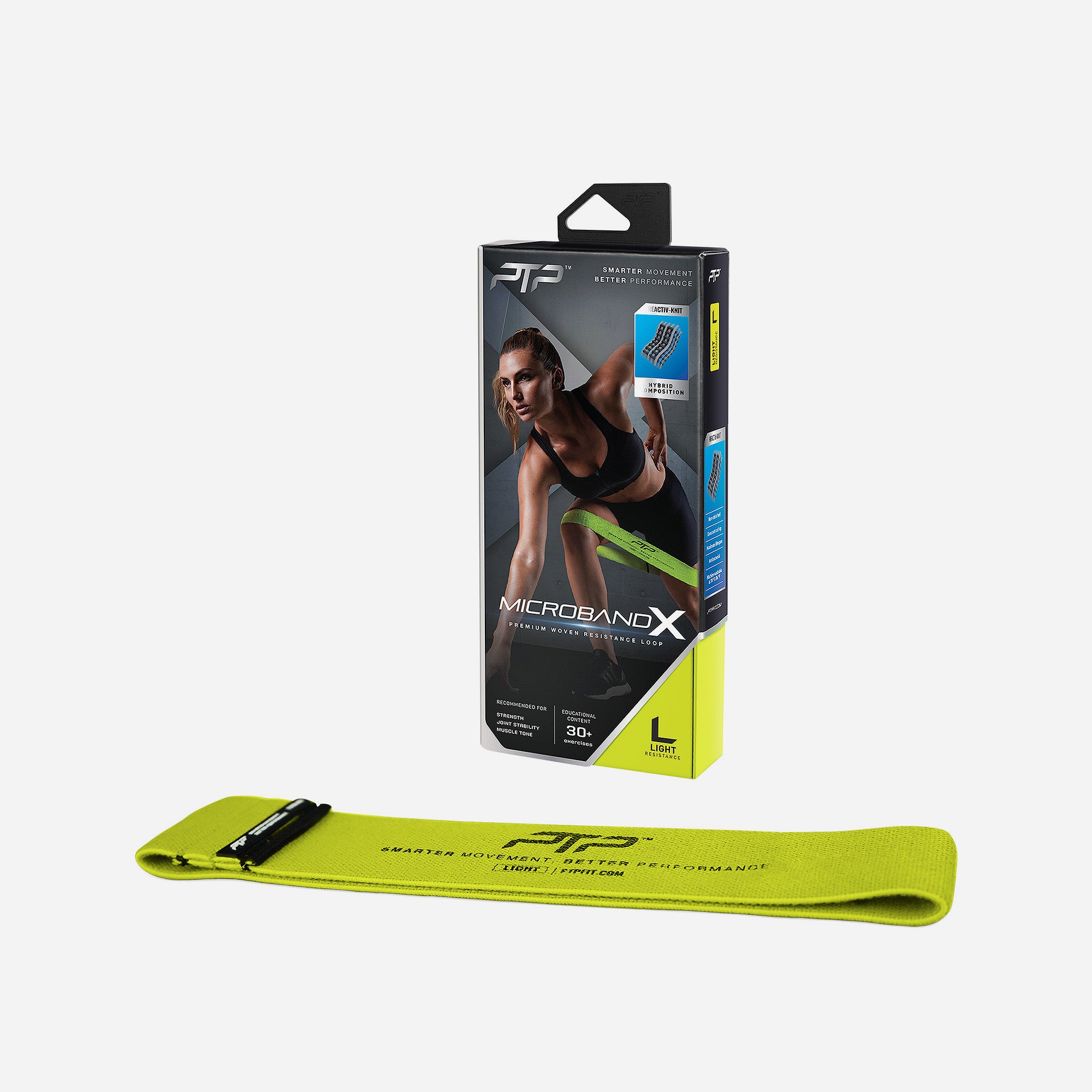 Băng Tập Đàn Hồi Ptp Microband X Light - Vàng Chanh - Supersports Vietnam