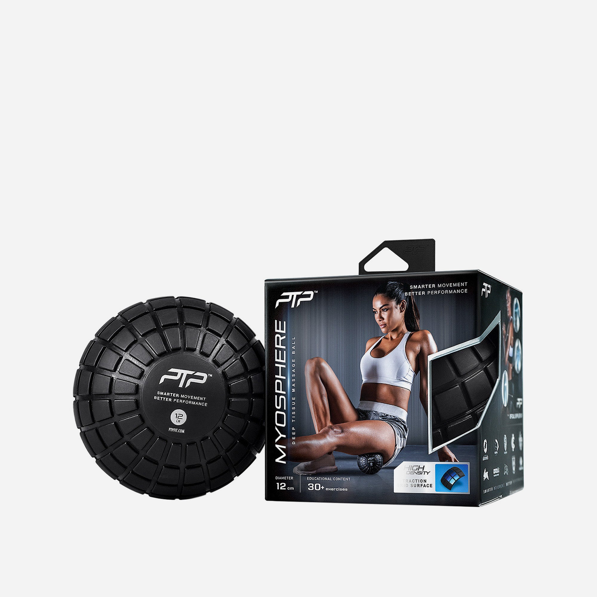 Bóng Tập Dãn Cơ Ptp - Đen - Supersports Vietnam