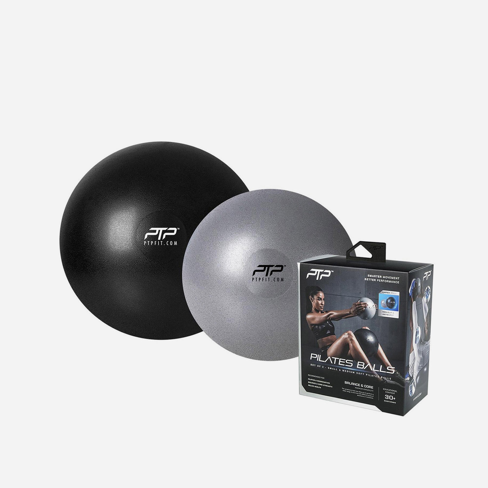 Bộ Bóng Tập Ptp Pilates Balls Combo And - Xám - Supersports Vietnam