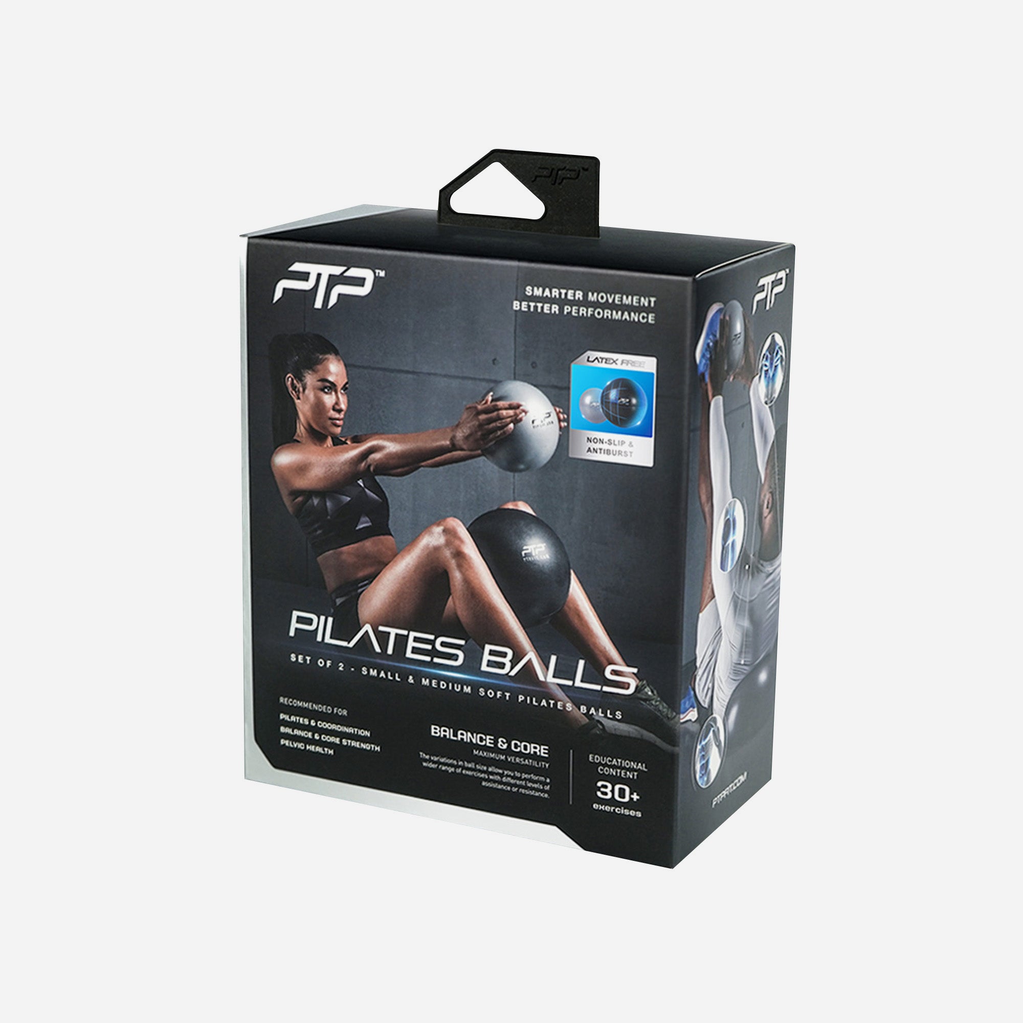 Bộ Bóng Tập Ptp Pilates Balls Combo And - Xám - Supersports Vietnam