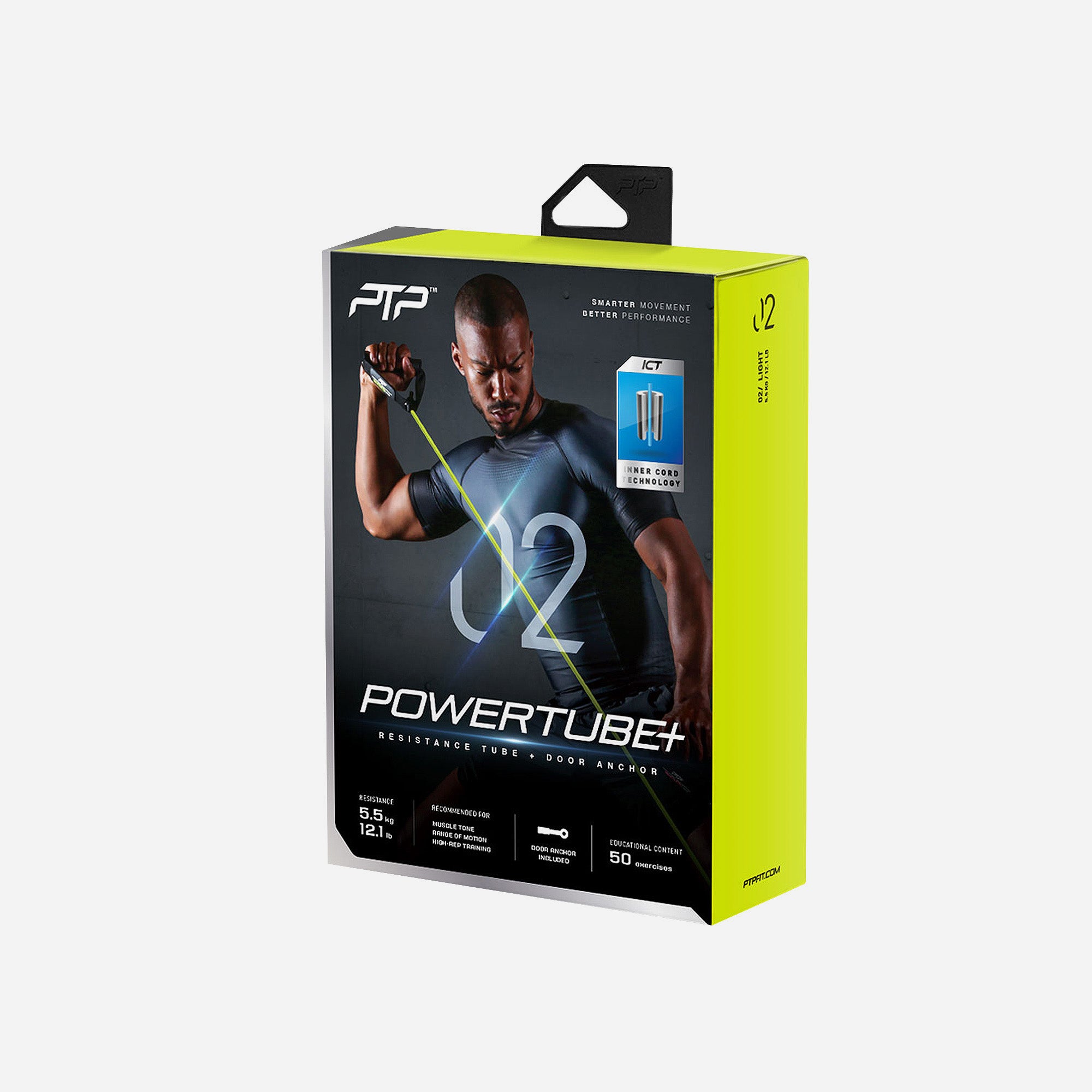 Dây Tập Đàn Hồi Ptp Powertube+ Light - Vàng Chanh - Supersports Vietnam