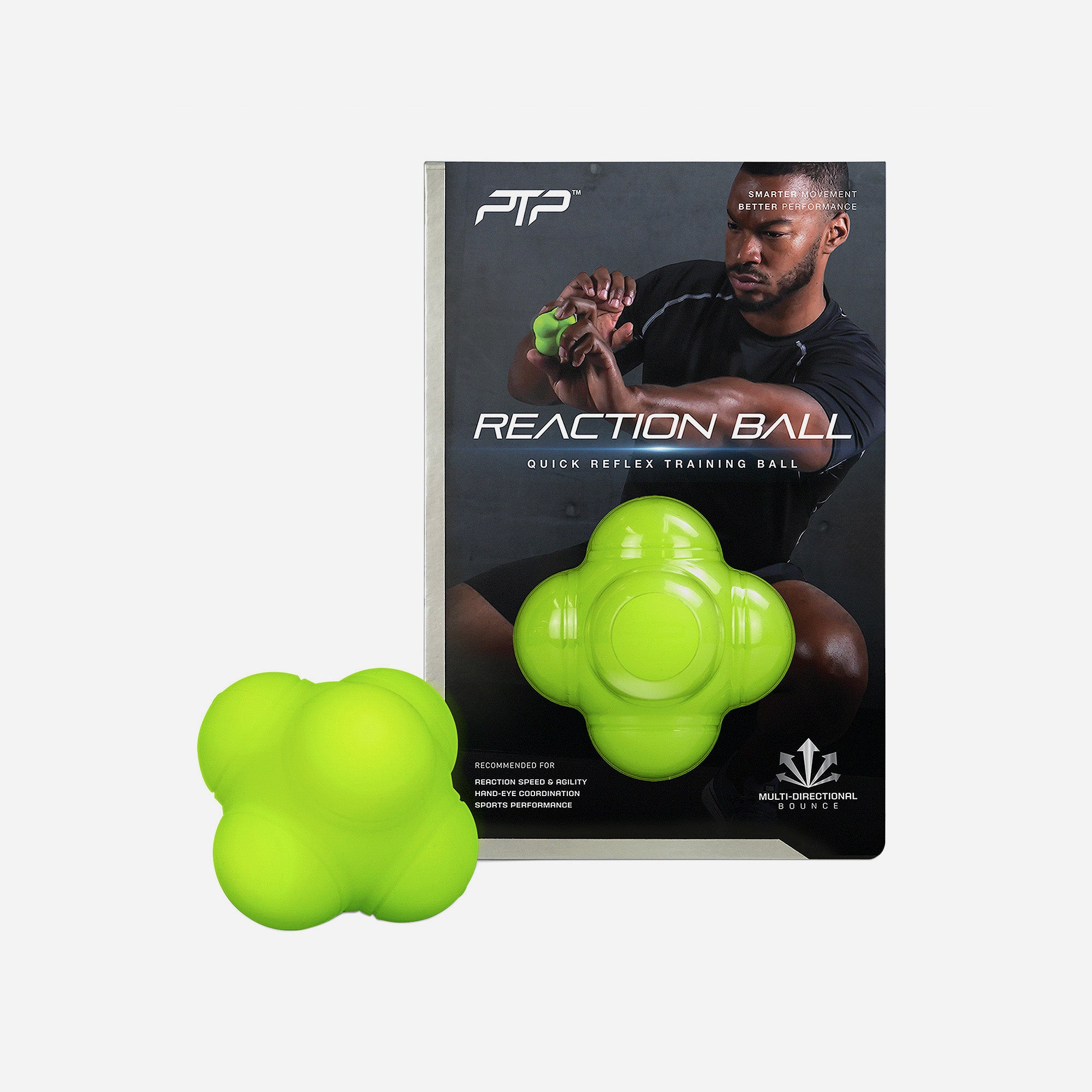 Bóng Tập Phản Hồi Lực Ptp Reaction Ball - Vàng Chanh - Supersports Vietnam