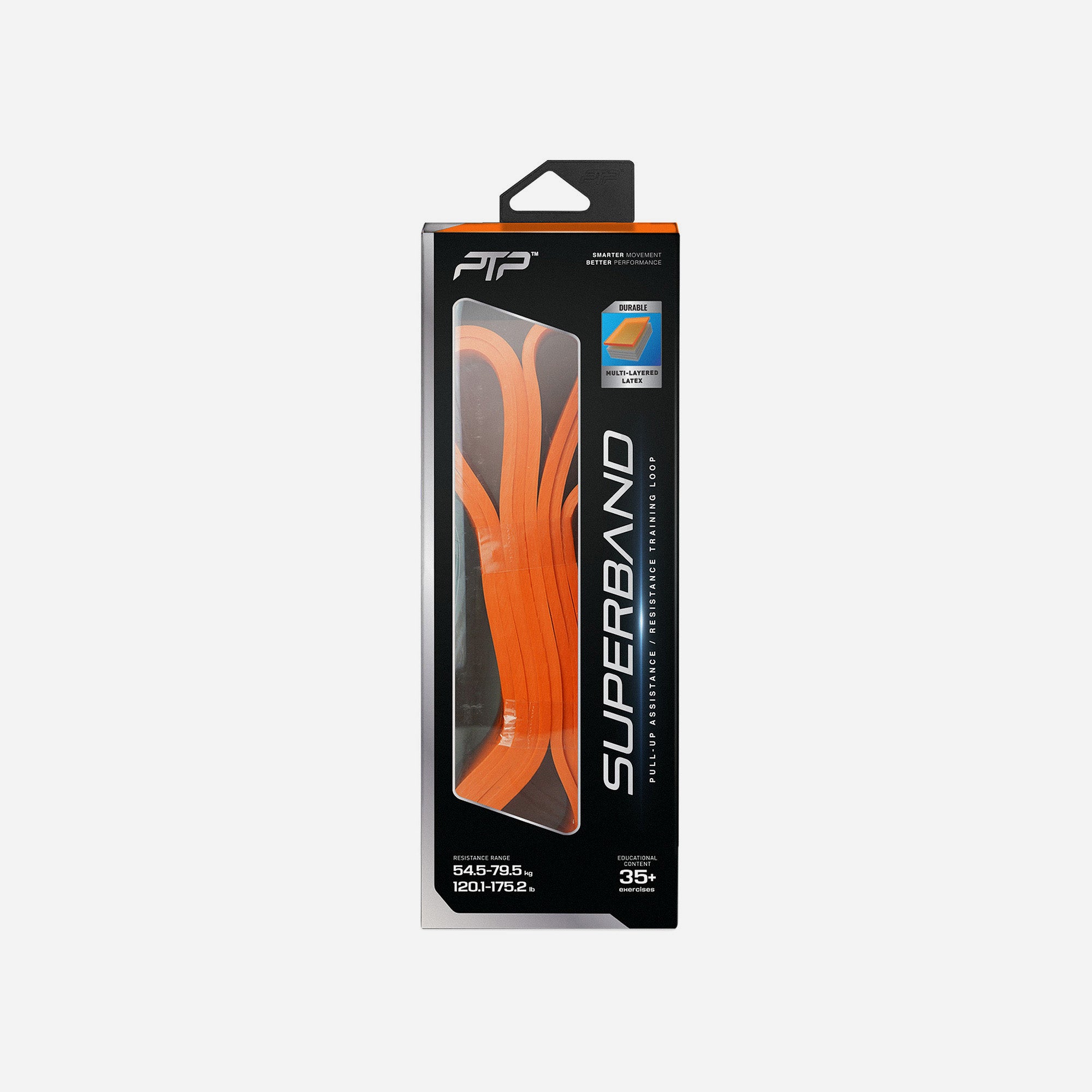 Băng Tập Đàn Hồi Ptp Superband Ultimate - Cam - Supersports Vietnam