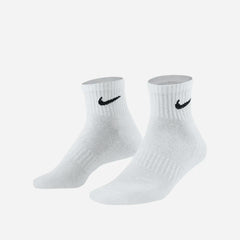 Vớ Thể Thao Nike Everyday Cush Ankle (3 Đôi) - Trắng - Supersports Vietnam