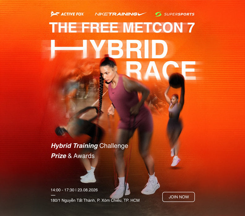 Tham Gia Hybrid Race Cùng Nike Free Metcon 7 | Supersports