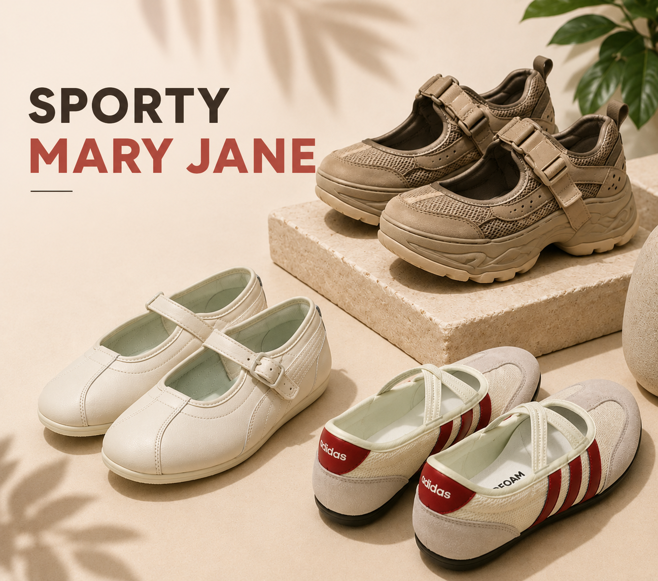 Giày Mary Jane Thể Thao: 5 Lựa Chọn Giúp Làm Mới Outfit Hằng Ngày